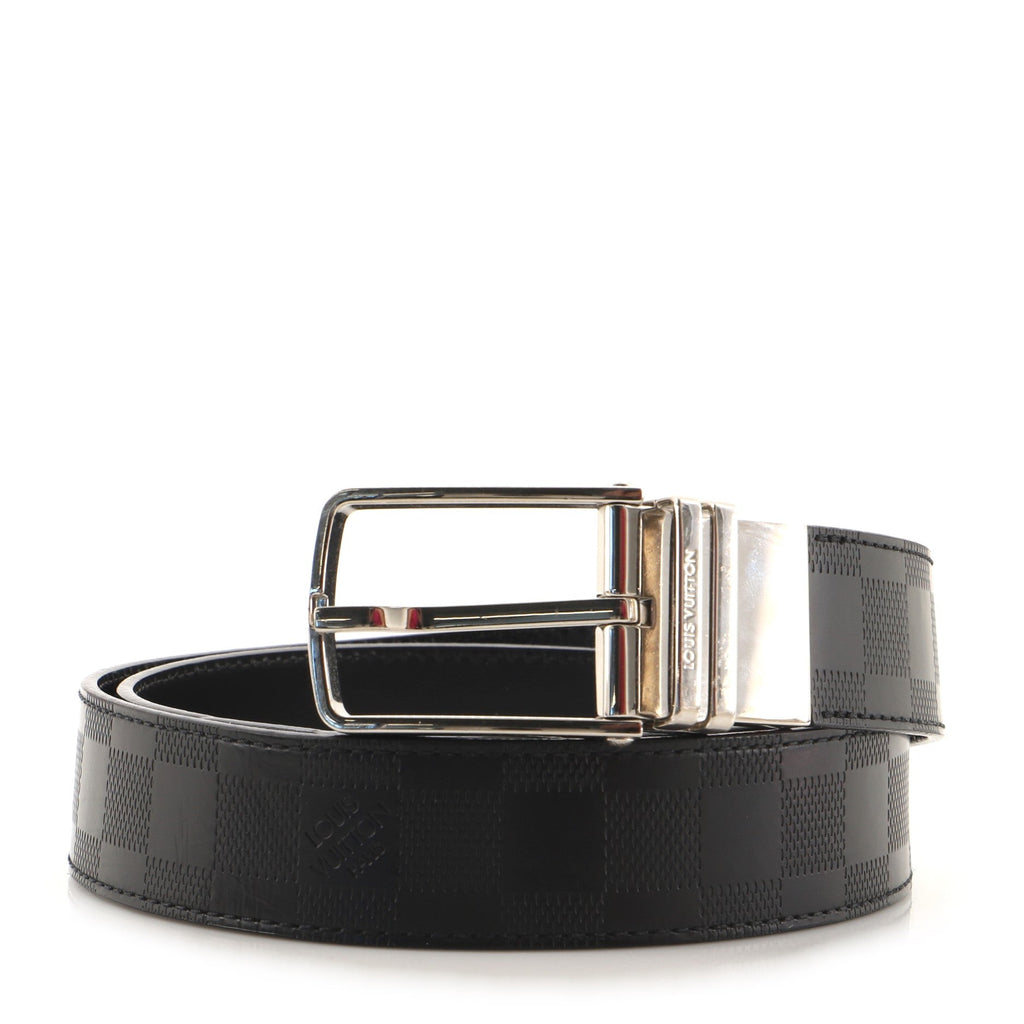 Boston Belt Damier Infini Leather Medium 90