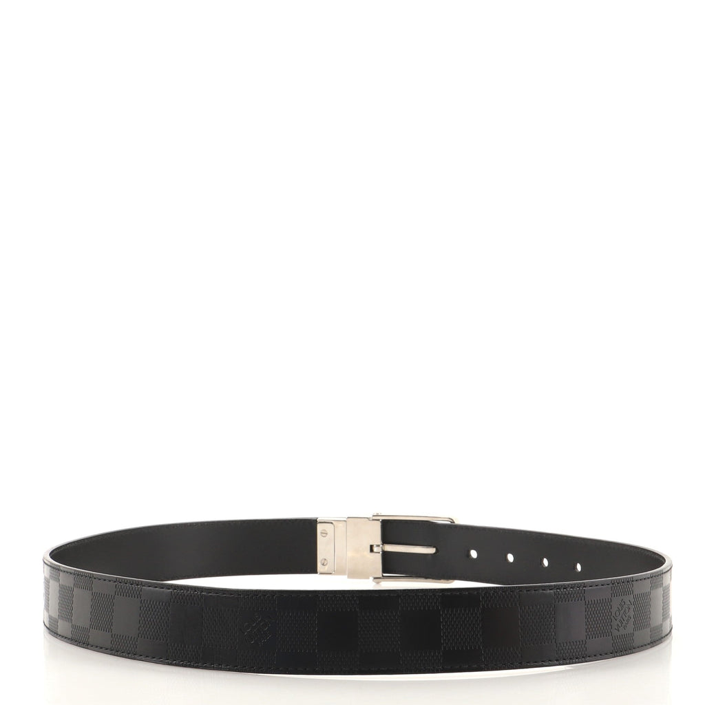 Boston Belt Damier Infini Leather Medium 90