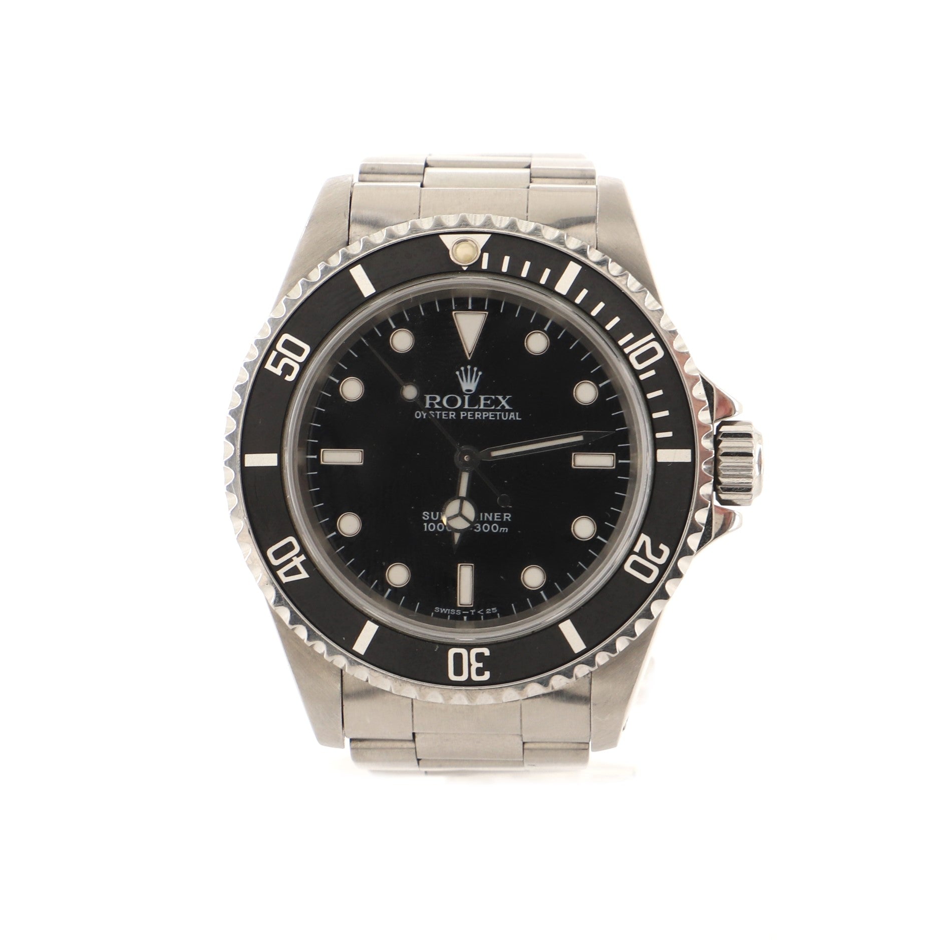 Oyster Perpetual Submariner Automatic Watch Stainless Steel with Aluminium 40