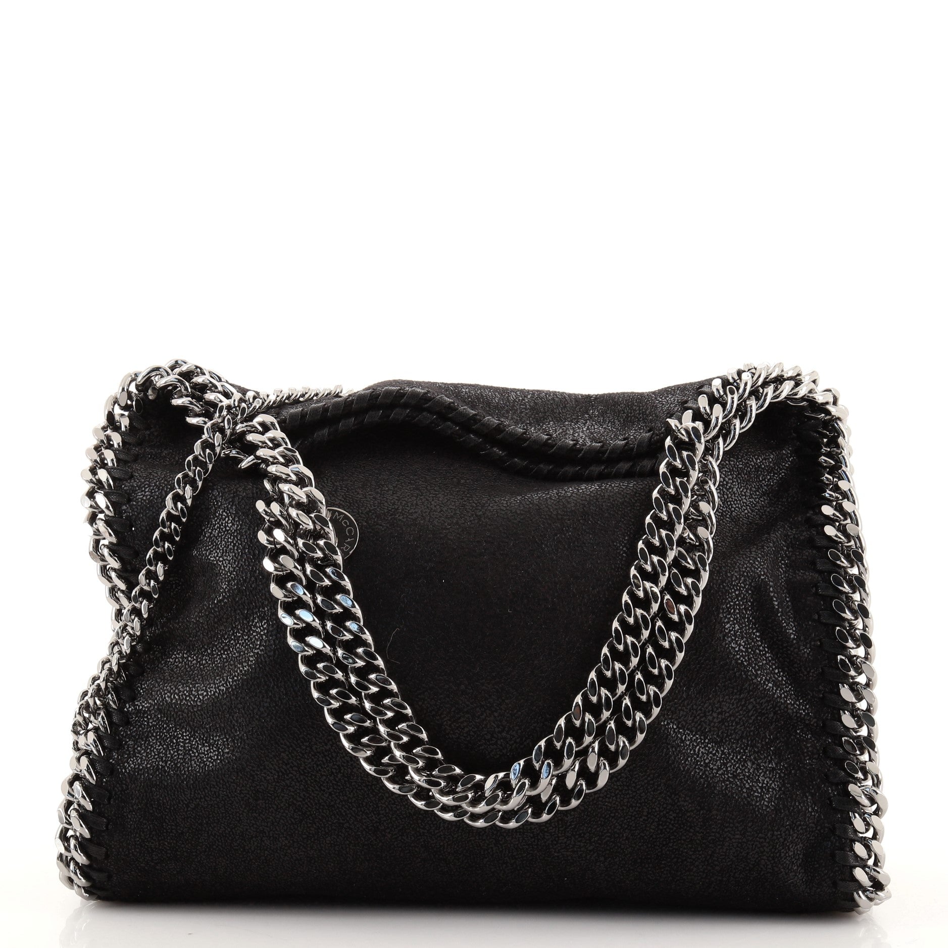 Falabella Fold Over Crossbody Bag Shaggy Deer Mini