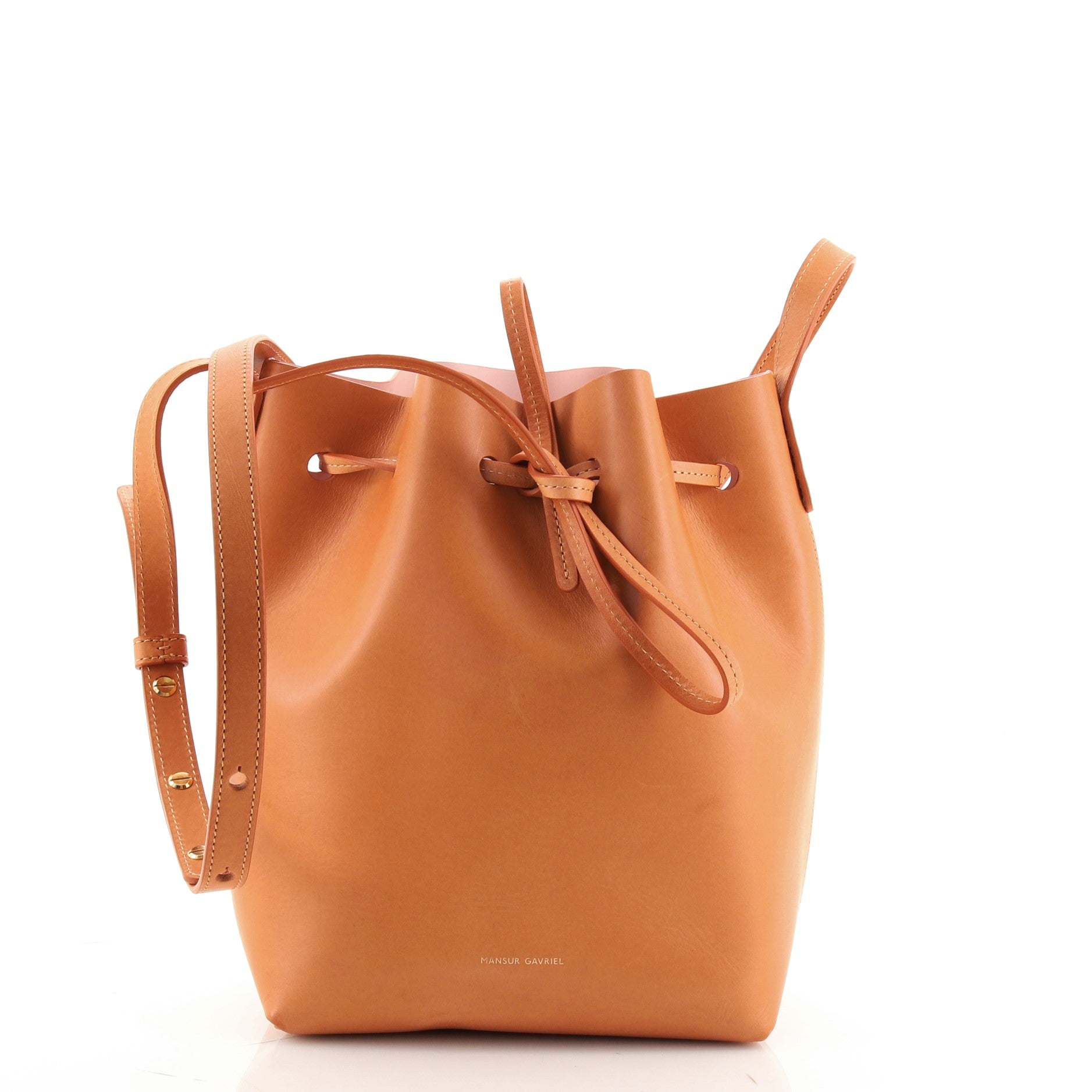 Bucket Bag Leather Mini