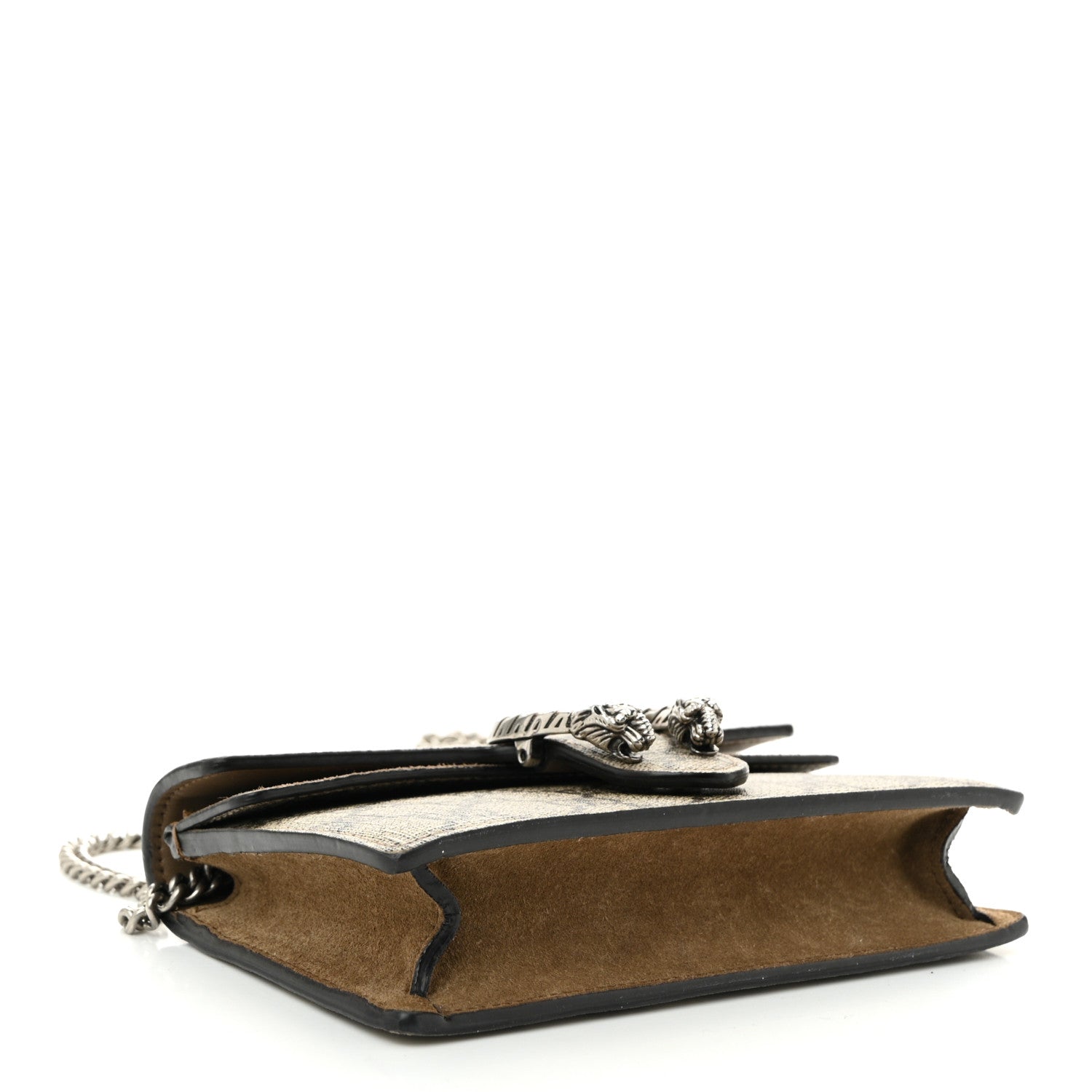 GG Supreme Monogram Super Mini Dionysus Shoulder Bag Taupe