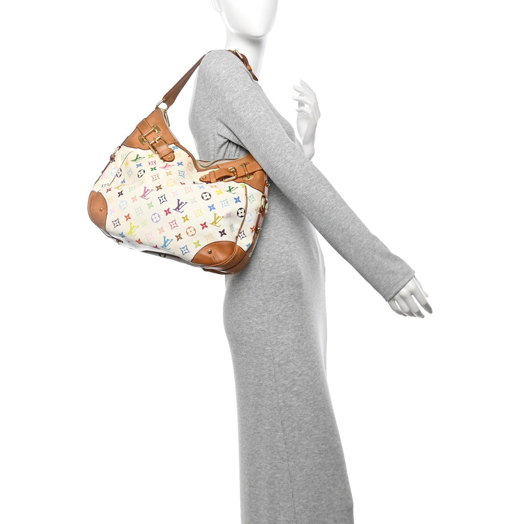 Monogram Multicolor Greta White