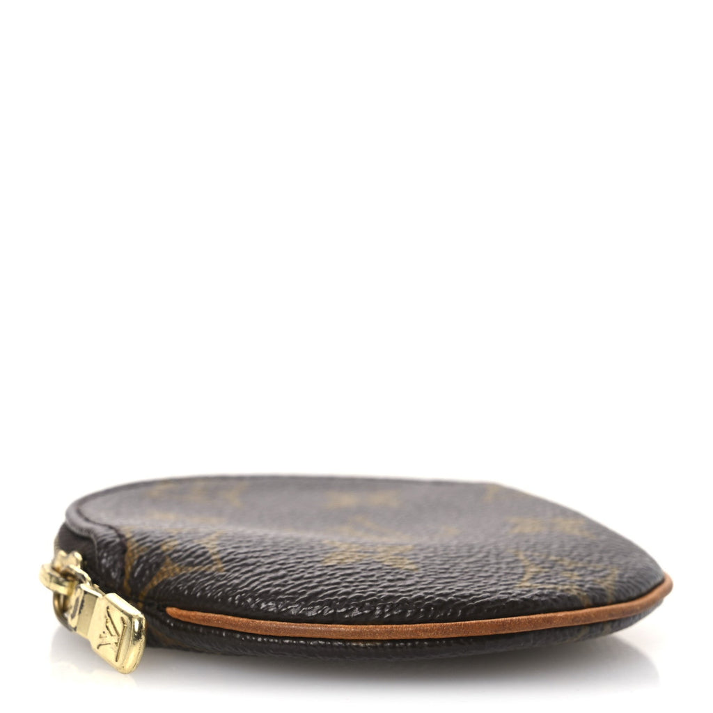 Monogram Round Coin Purse