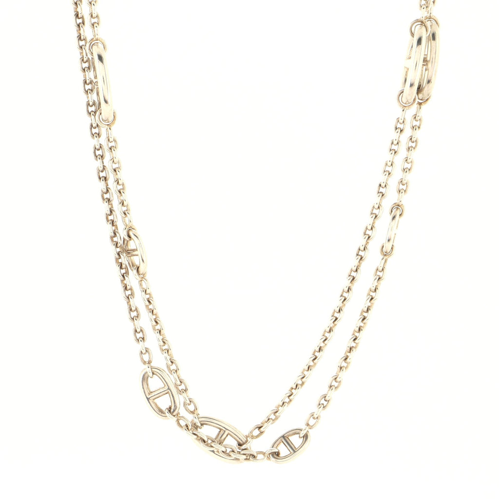 Farandole Long Necklace Sterling Silver 120