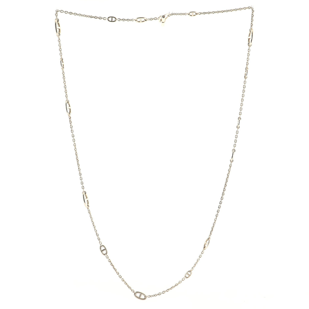 Farandole Long Necklace Sterling Silver 120