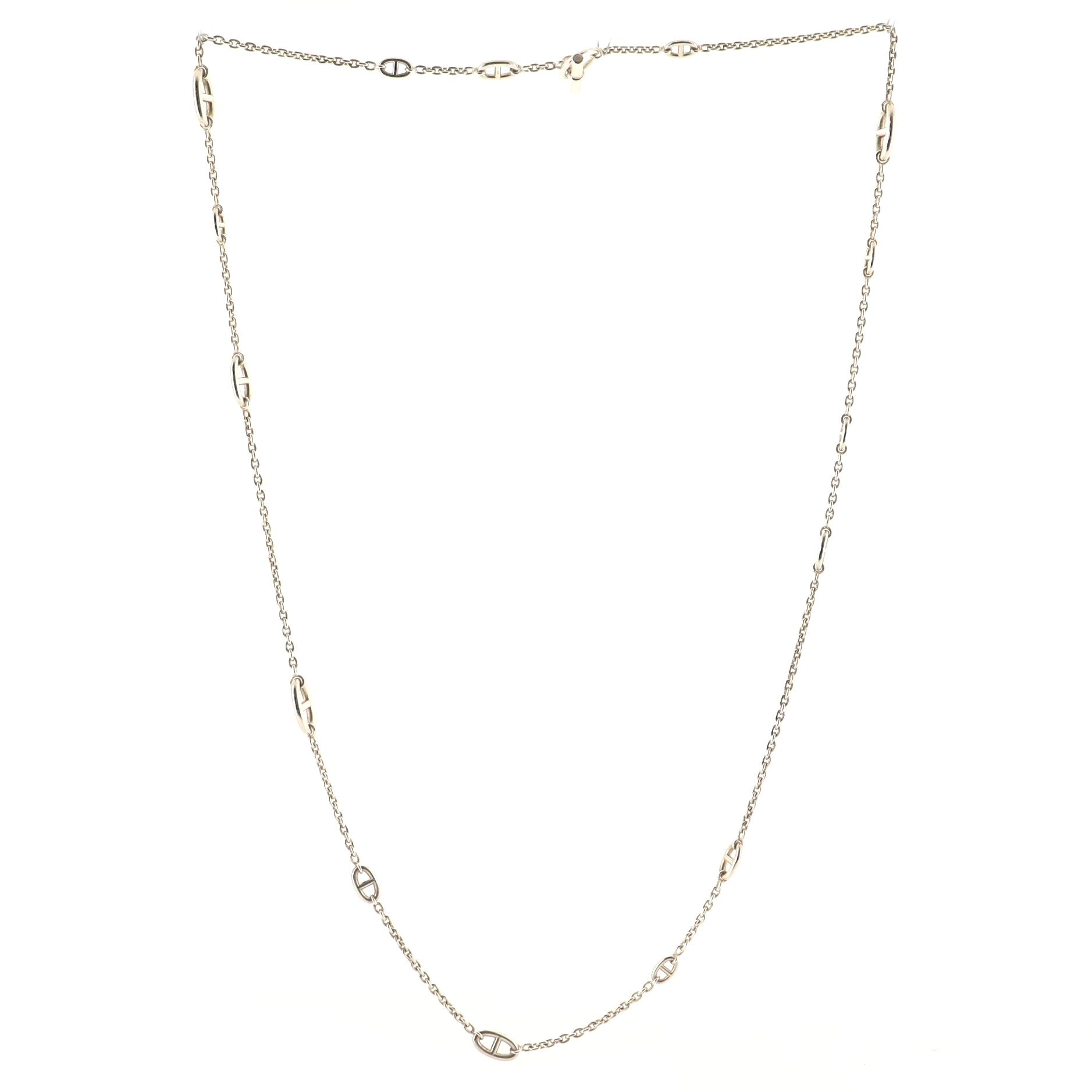 Farandole Long Necklace Sterling Silver 120