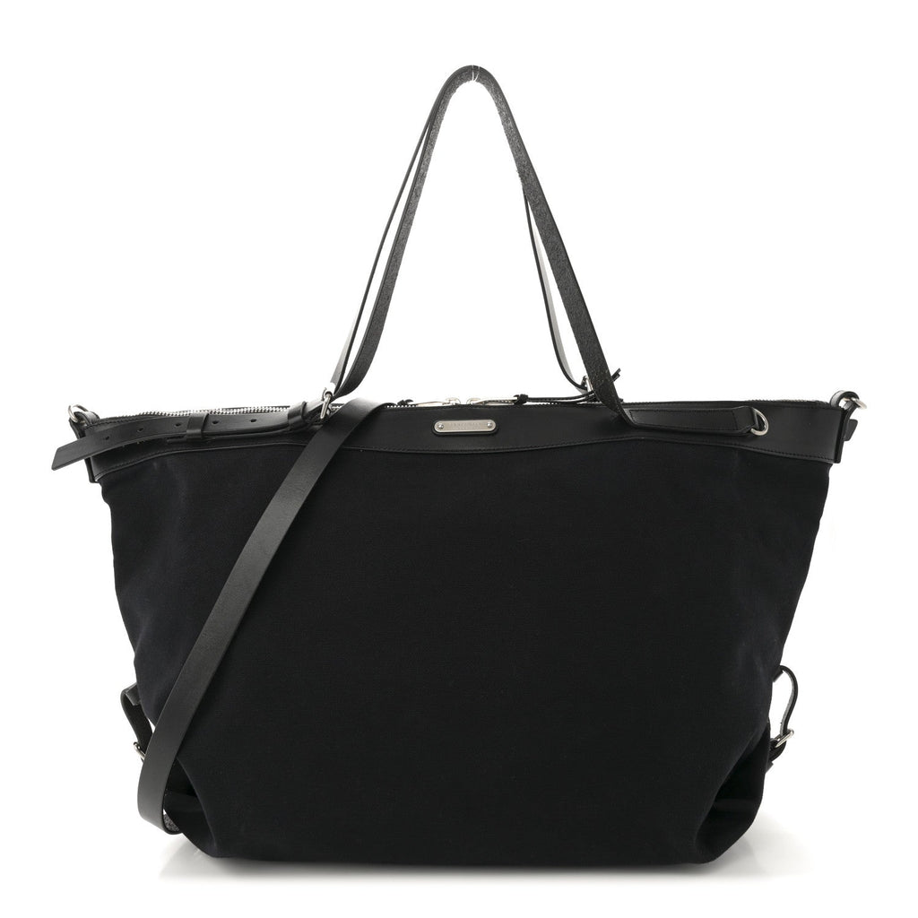 Canvas ID Shopping Bag Black