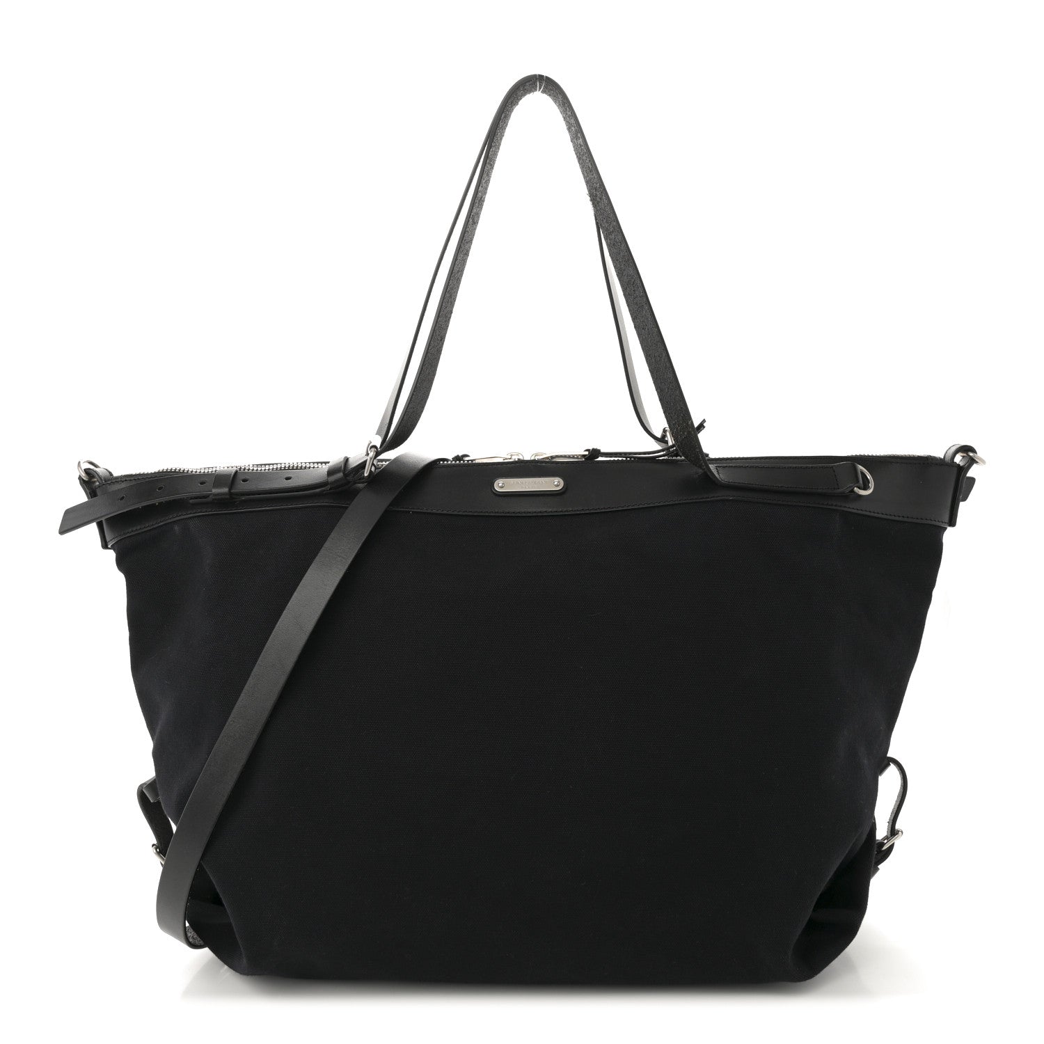 Canvas ID Shopping Bag Black