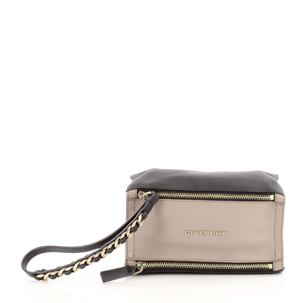 Pandora Wristlet Clutch Leather