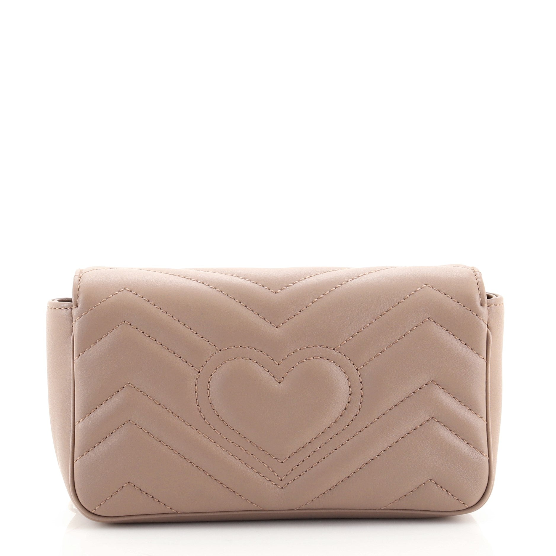 GG Marmont Flap Bag Matelasse Leather Super Mini