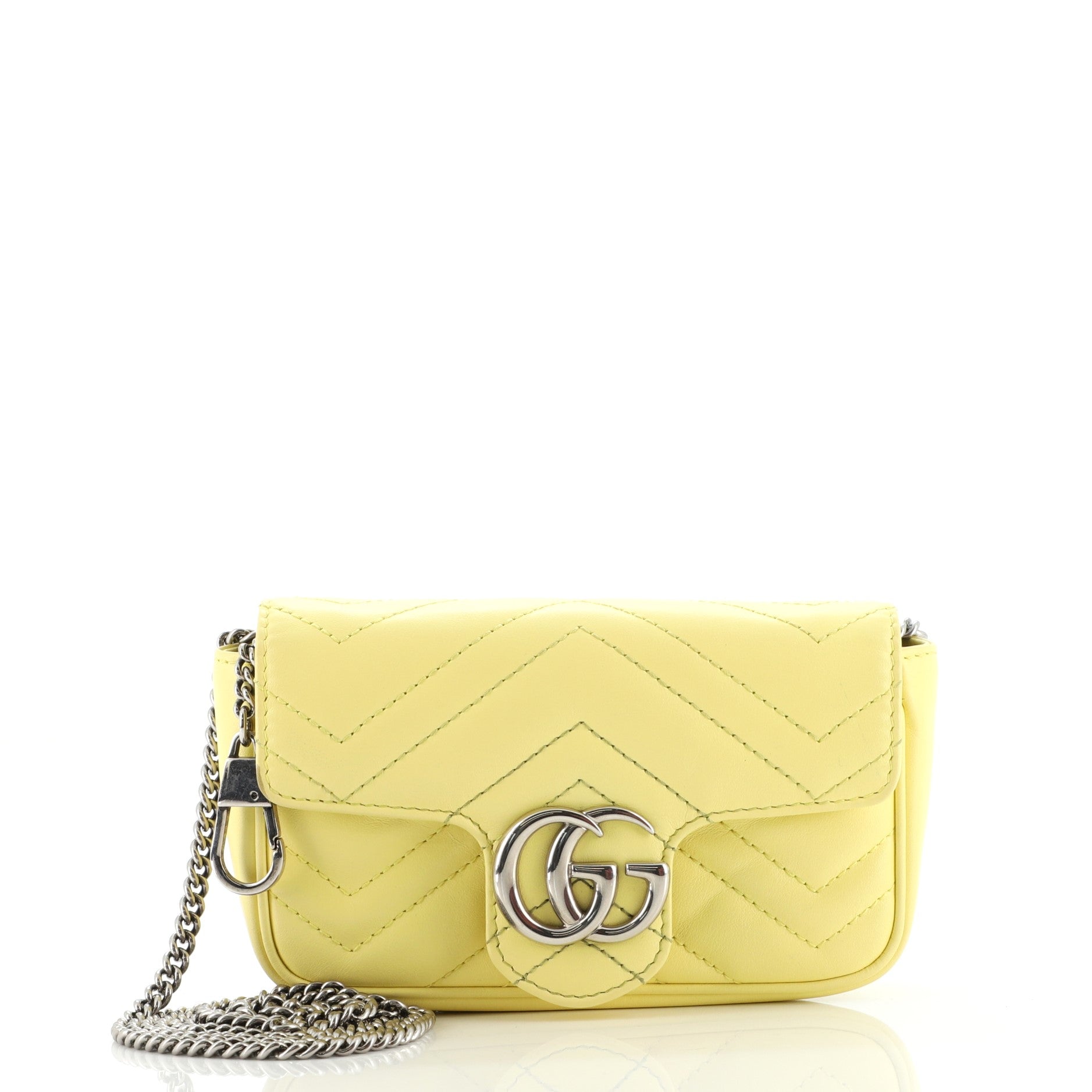 GG Marmont Flap Bag Matelasse Leather Super Mini