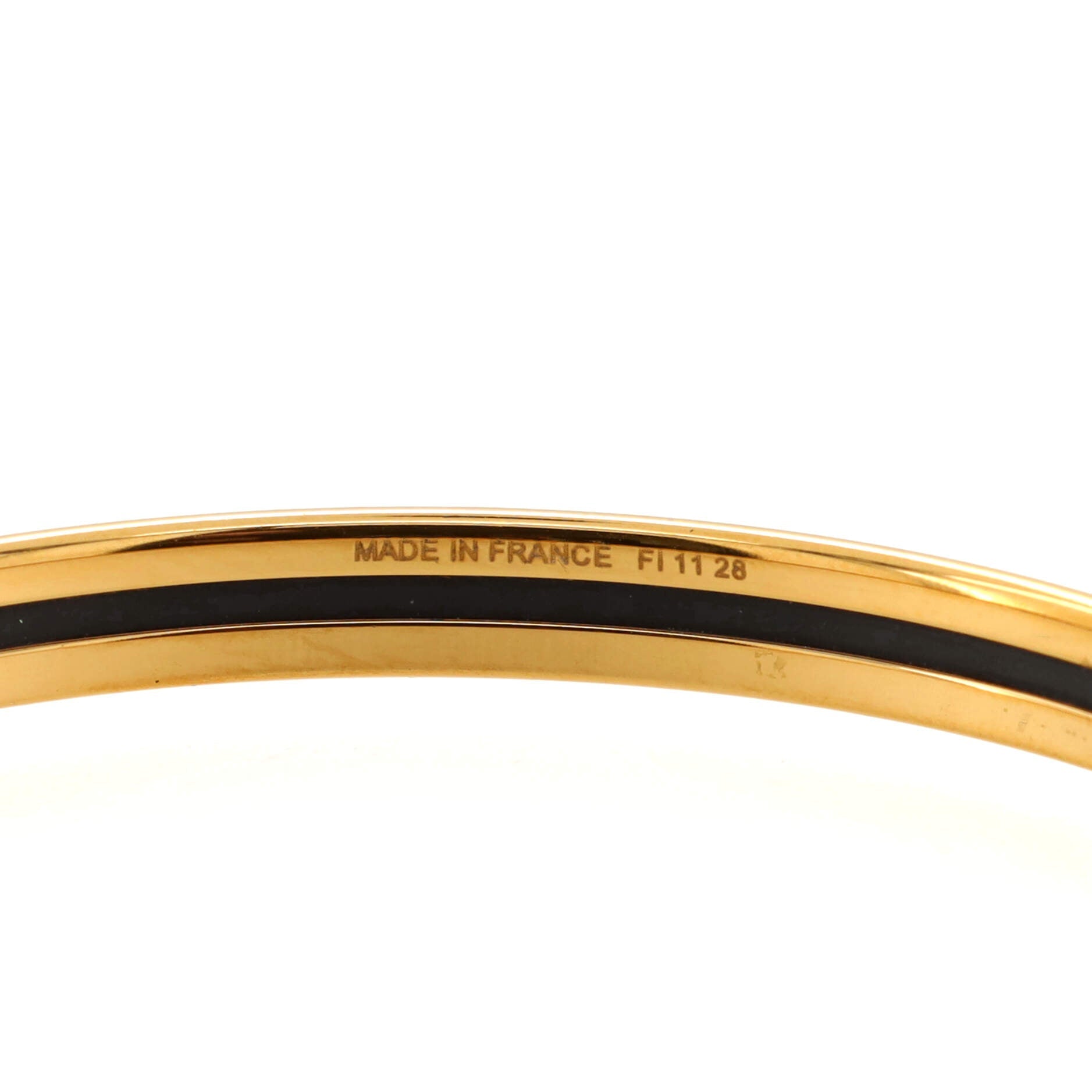 Uni Bangle Bracelet Enamel Extra Narrow