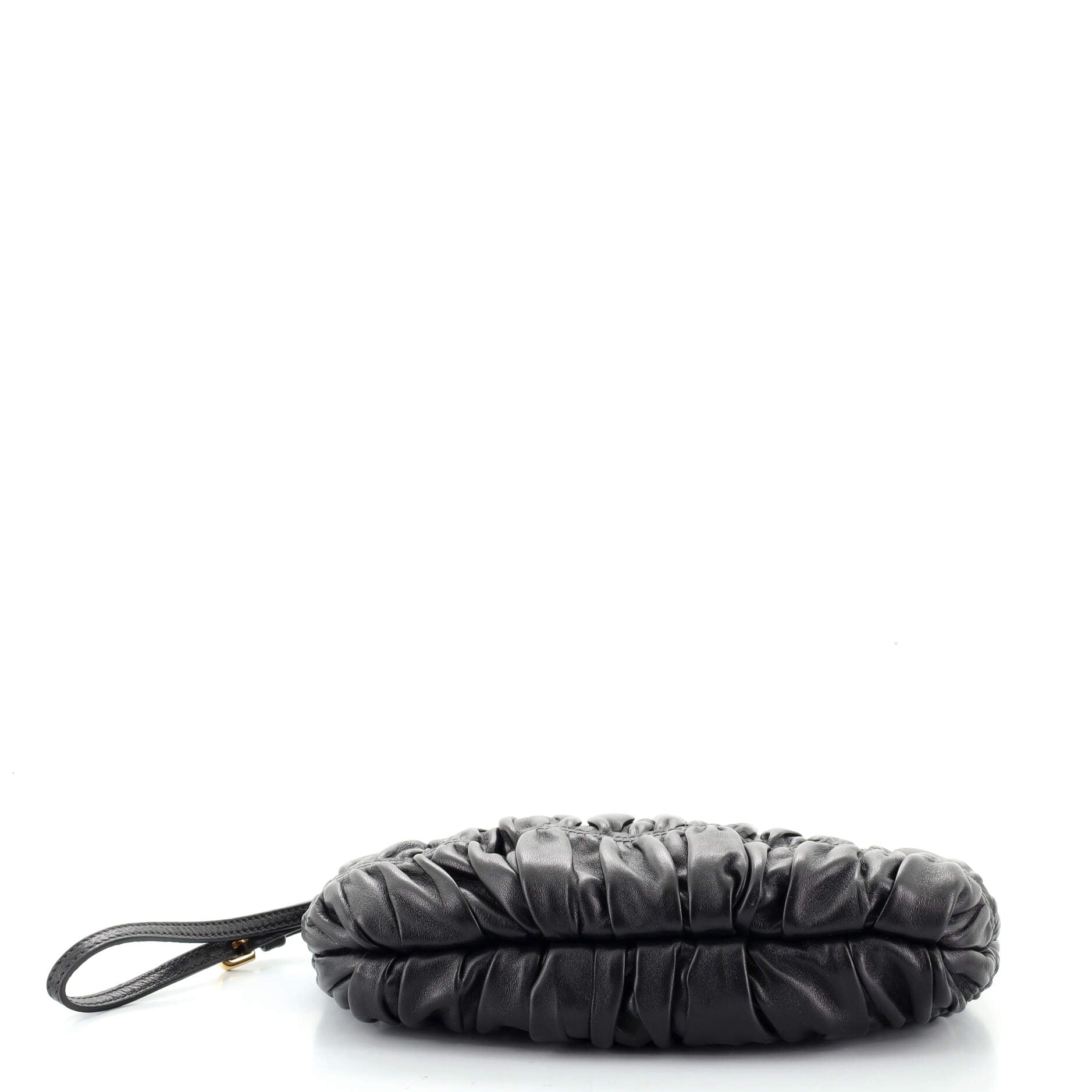 Wristlet Clutch Nappa Gaufre Small