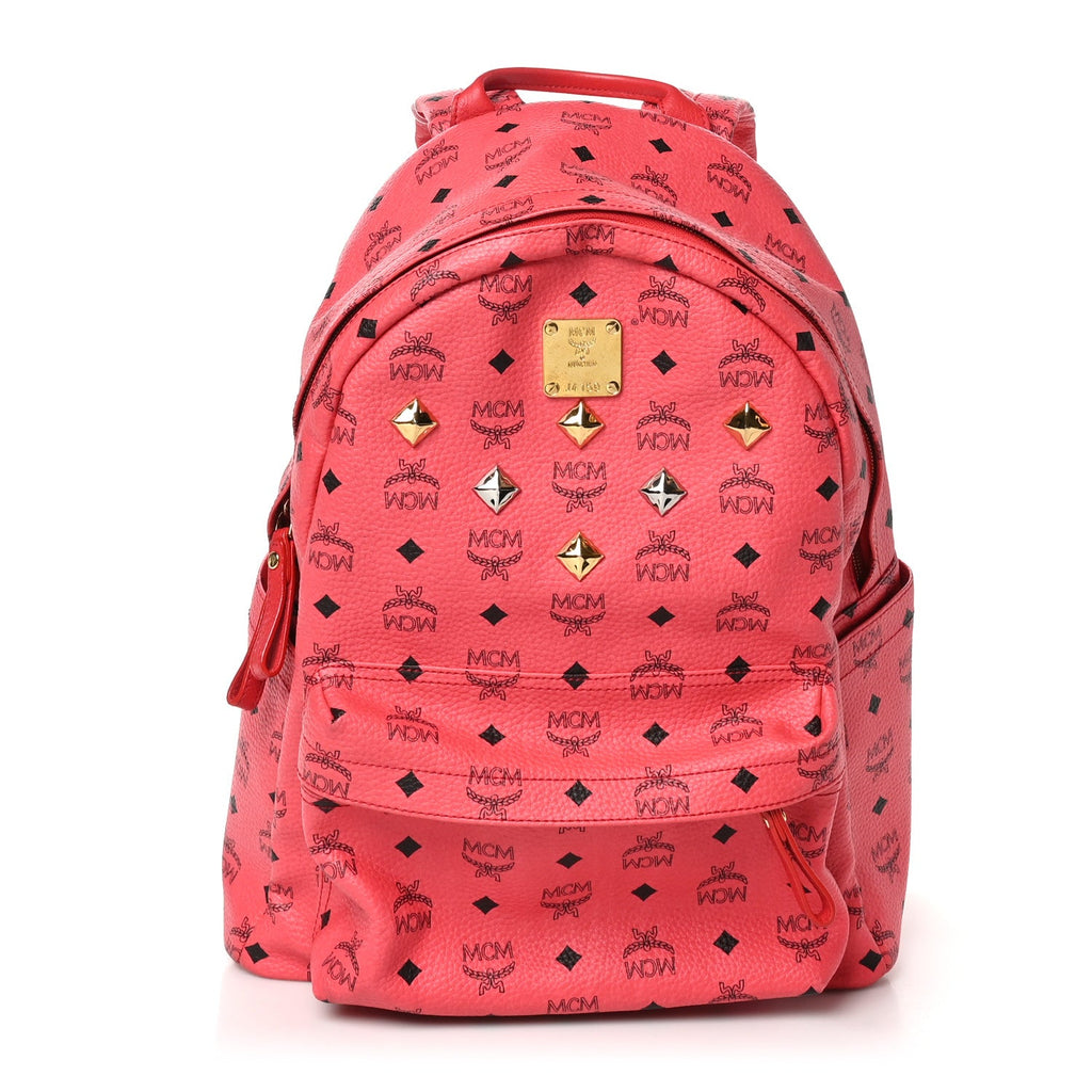 Visetos Medium Sprinkle Stud Stark Backpack Corail