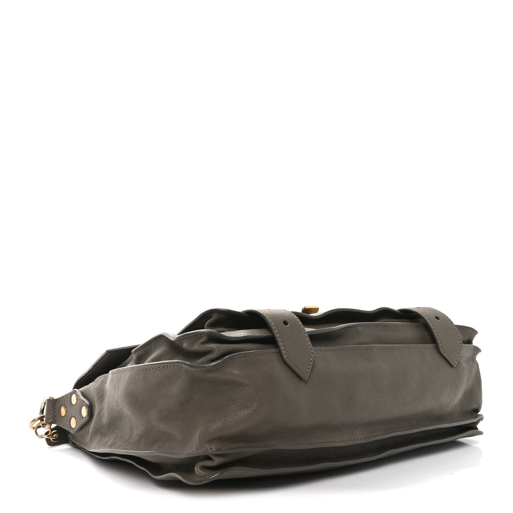Lambskin Medium PS1 Satchel Smoke