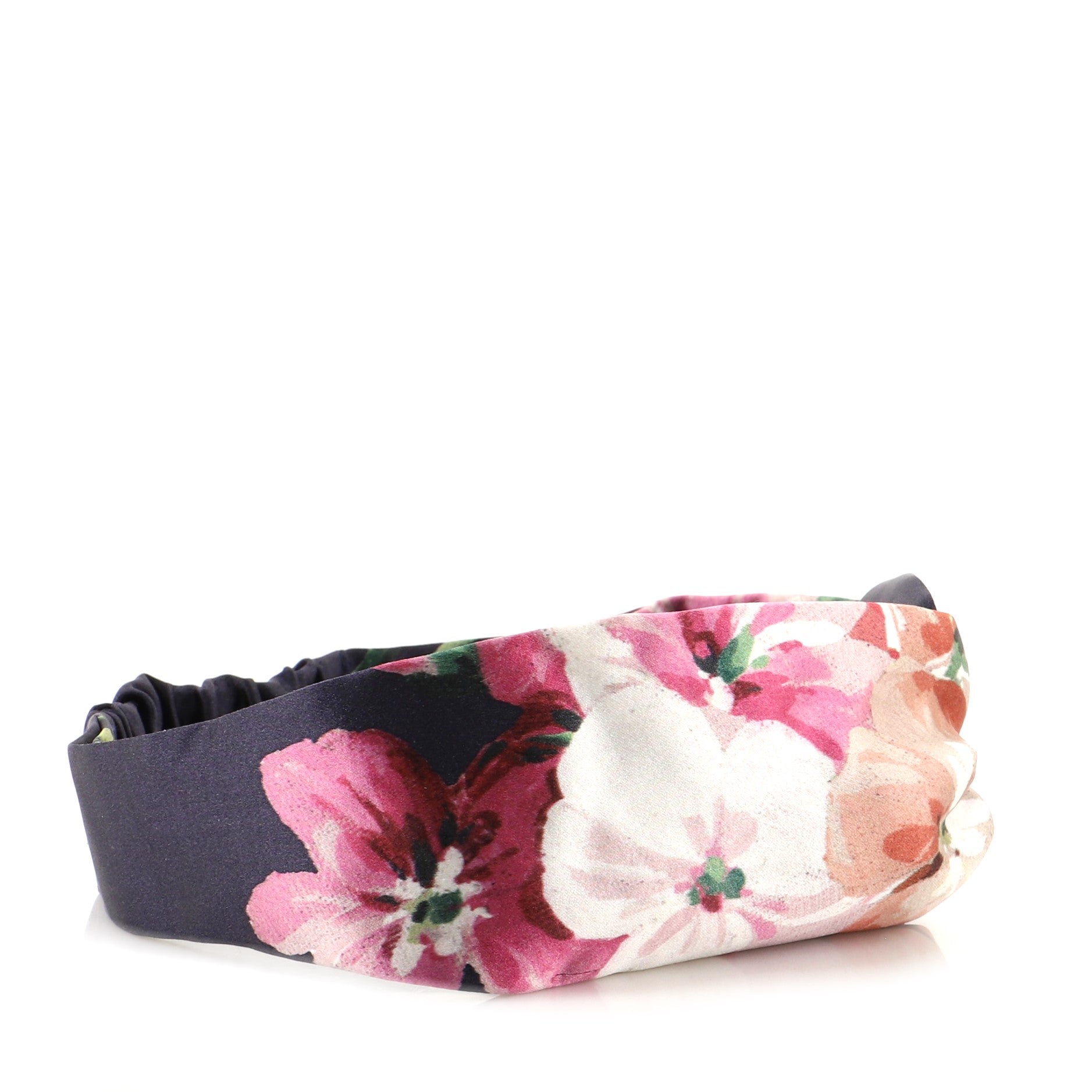 Headband Blooms Print GG Silk XXL