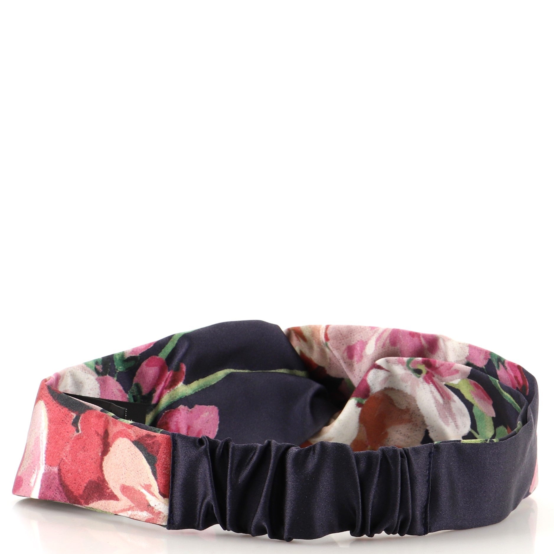 Headband Blooms Print GG Silk XXL