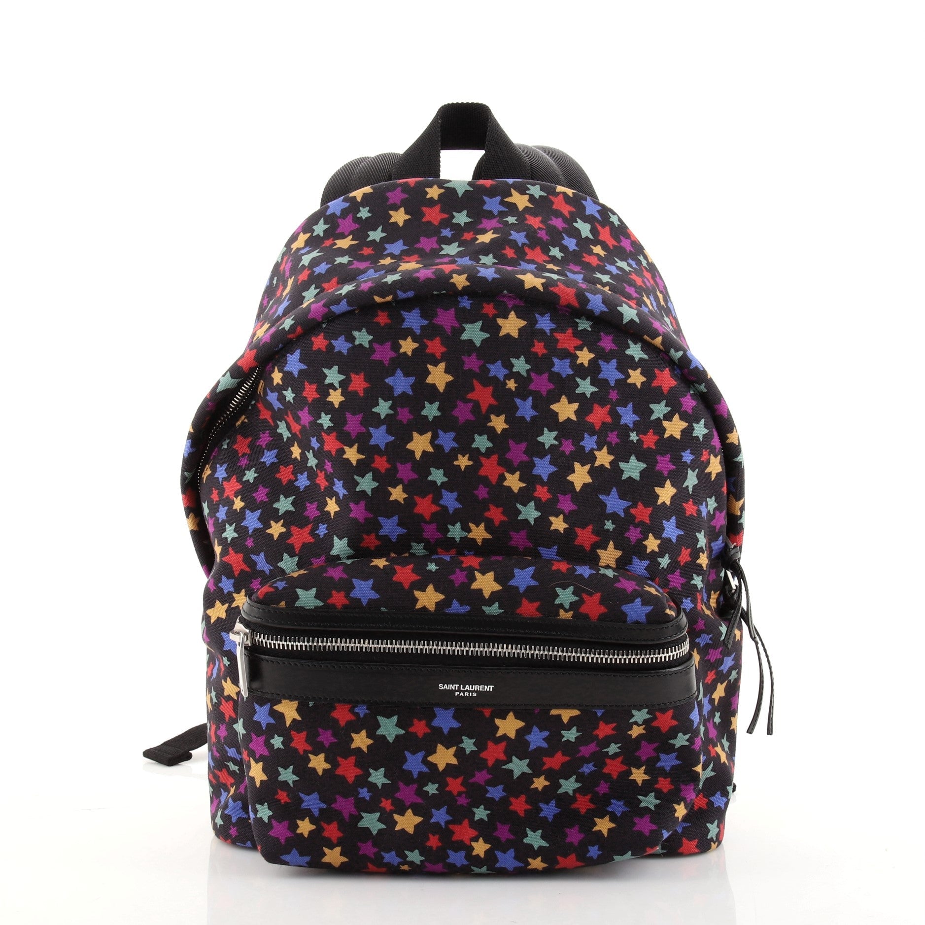 City Backpack Printed Canvas Mini