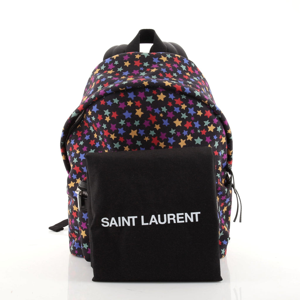 City Backpack Printed Canvas Mini