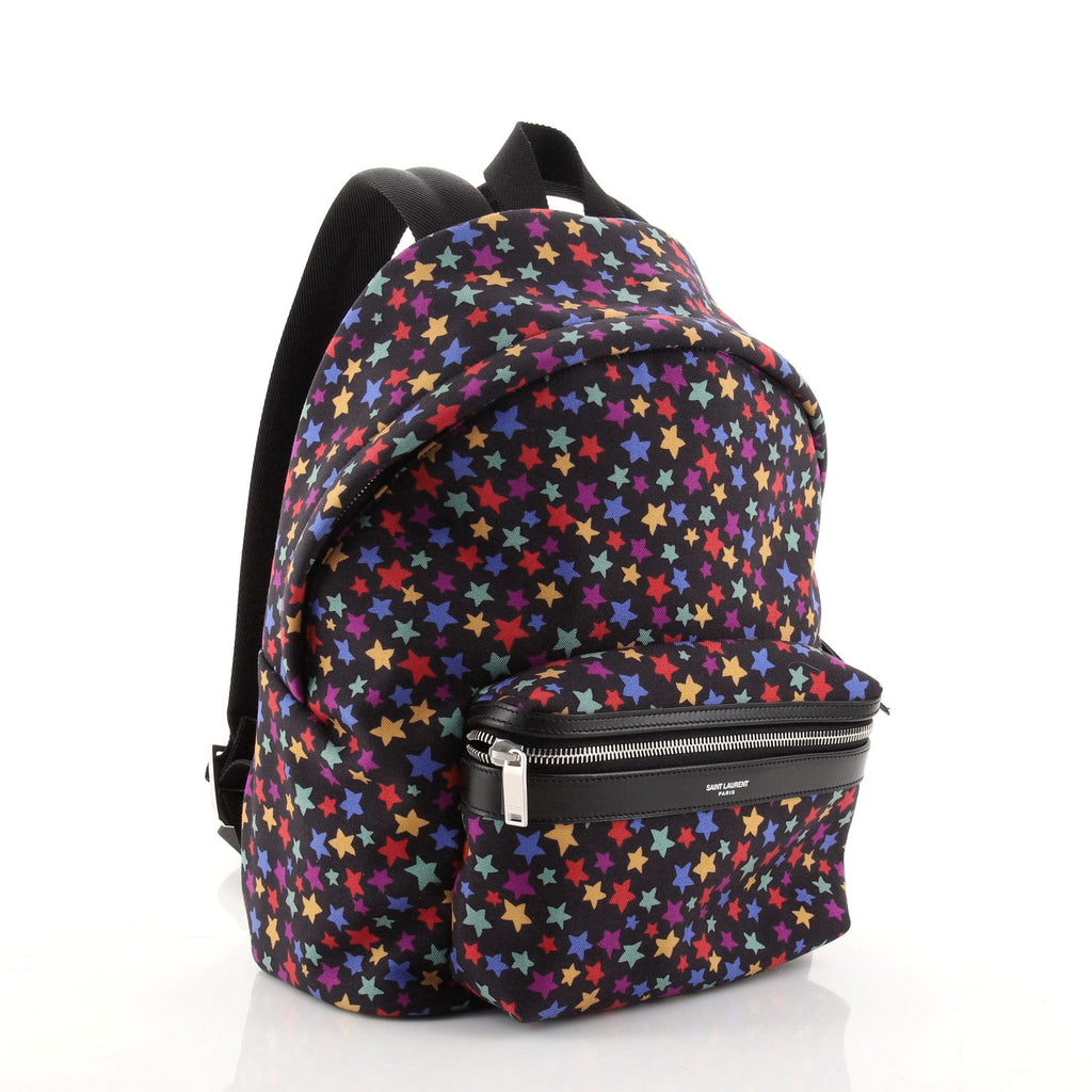 City Backpack Printed Canvas Mini