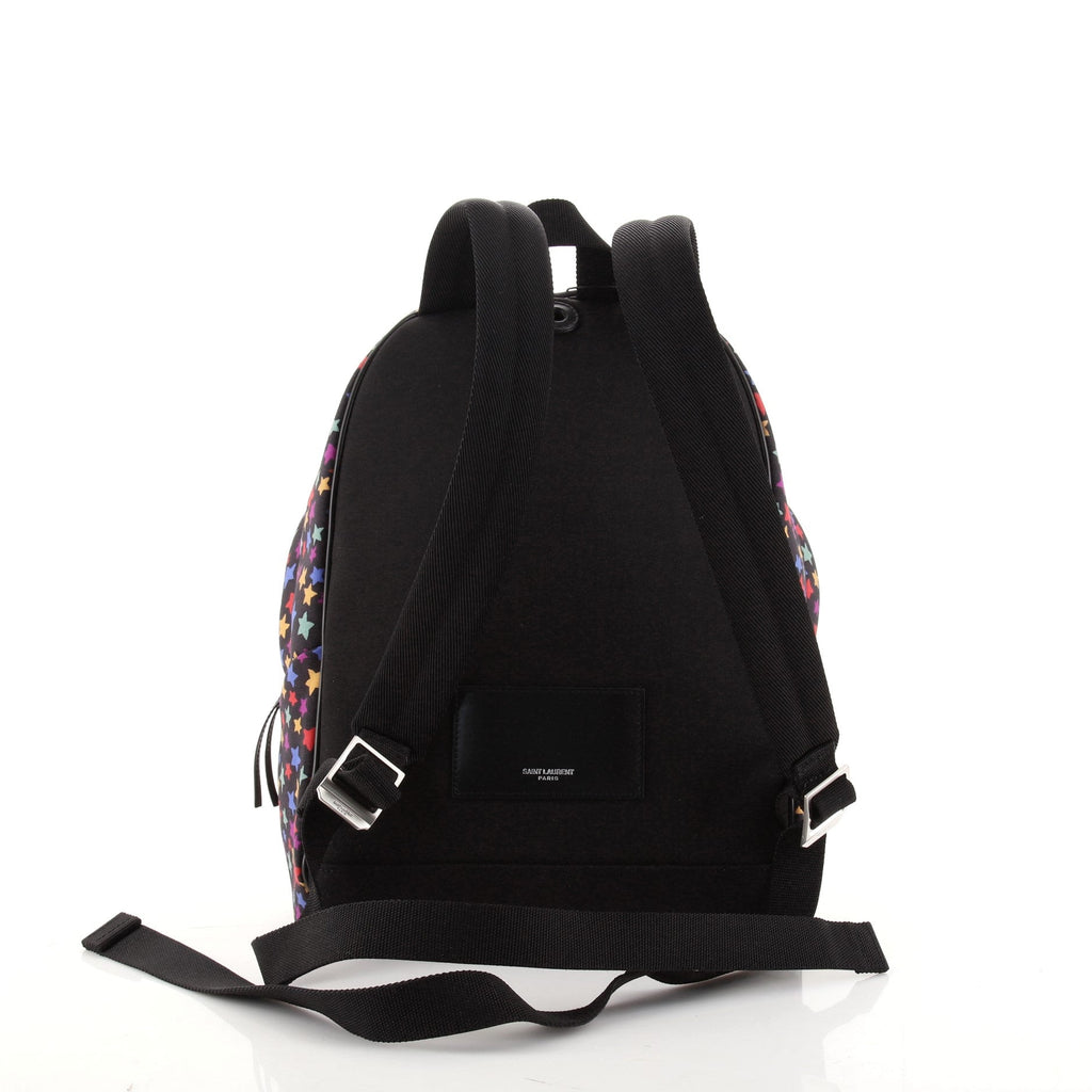 City Backpack Printed Canvas Mini