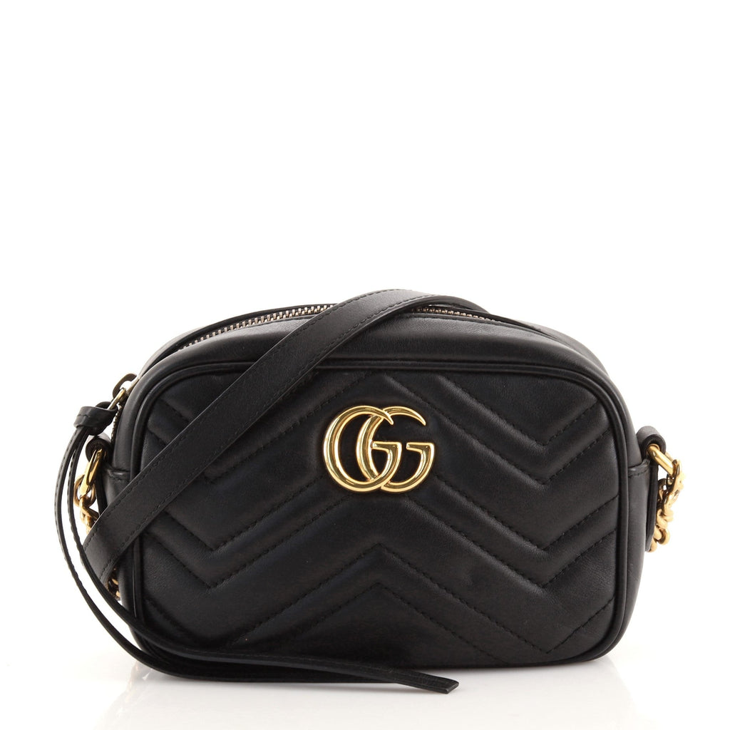 GG Marmont Shoulder Bag Matelasse Leather Mini