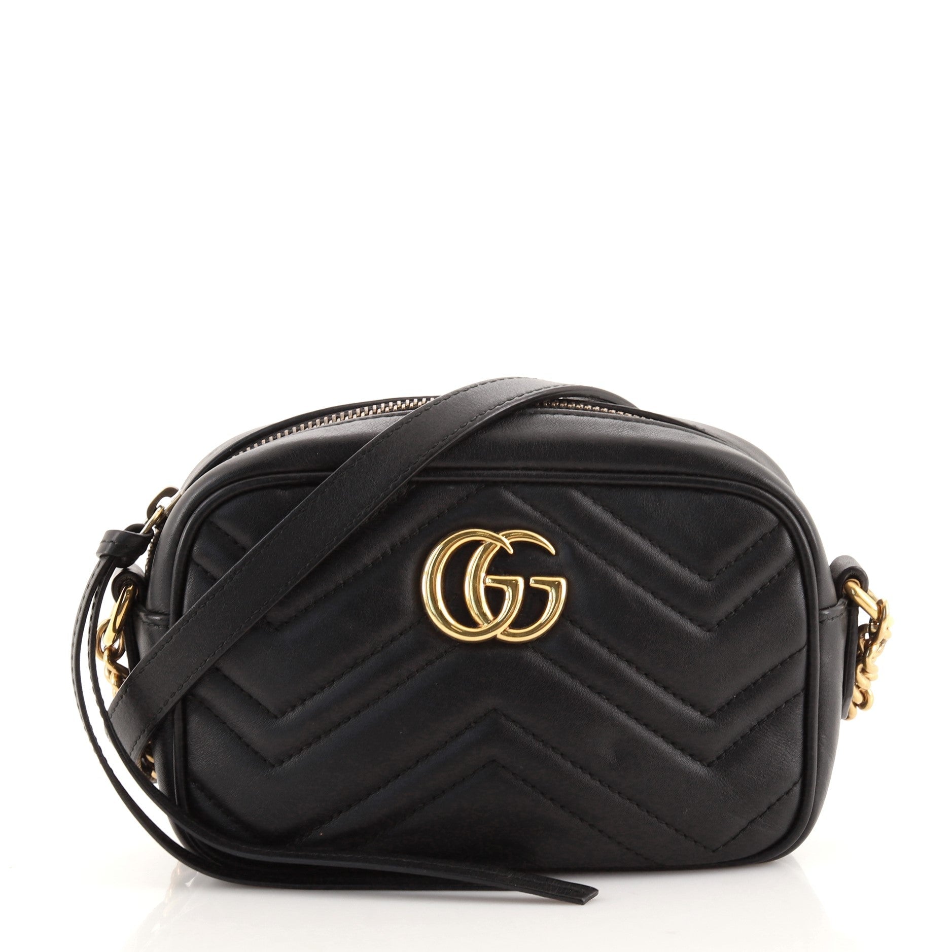 GG Marmont Shoulder Bag Matelasse Leather Mini