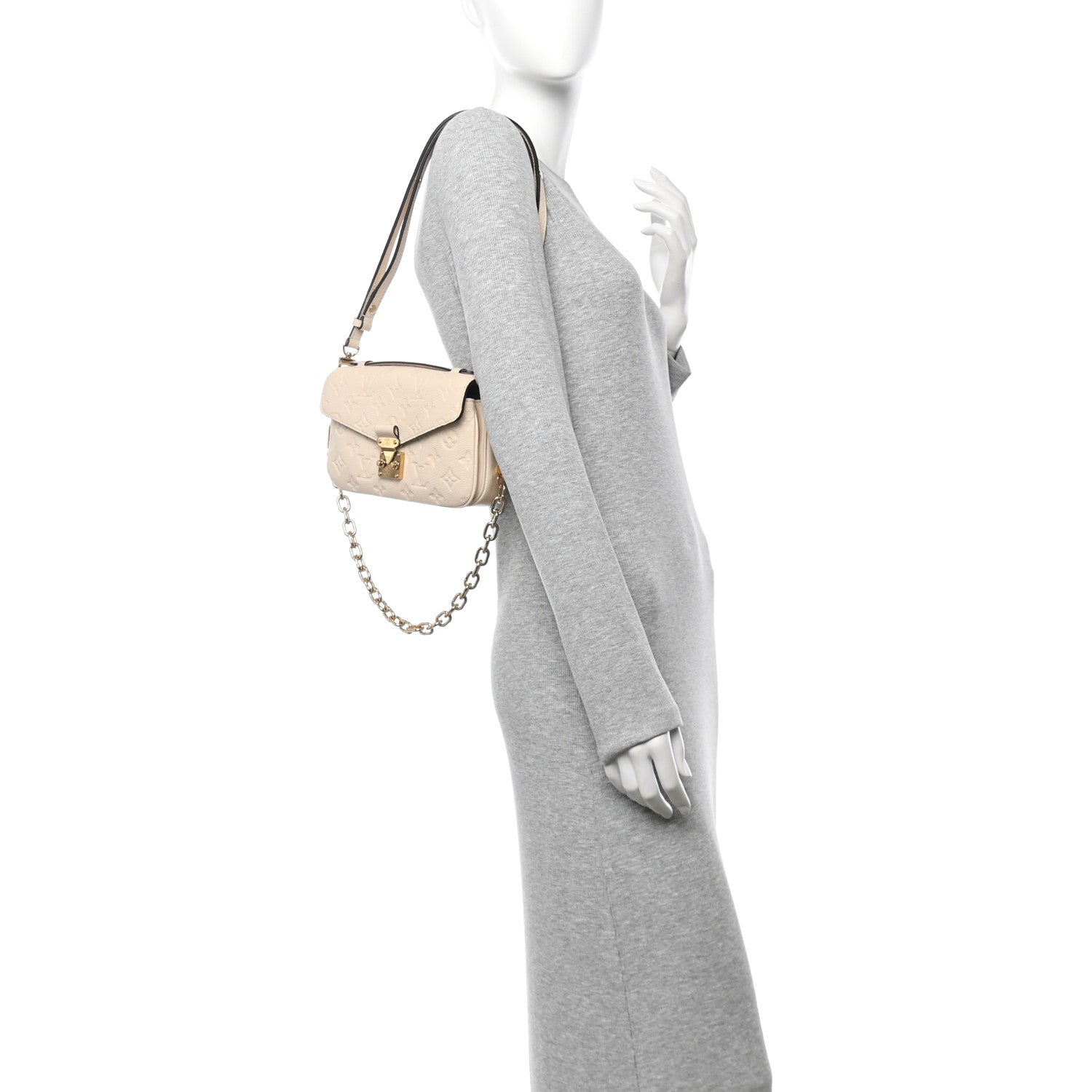 Empreinte Pochette Metis East West Cream