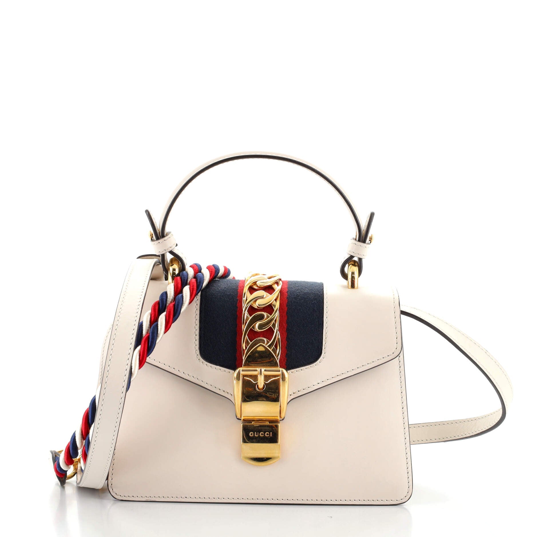 Sylvie Top Handle Bag Leather Mini
