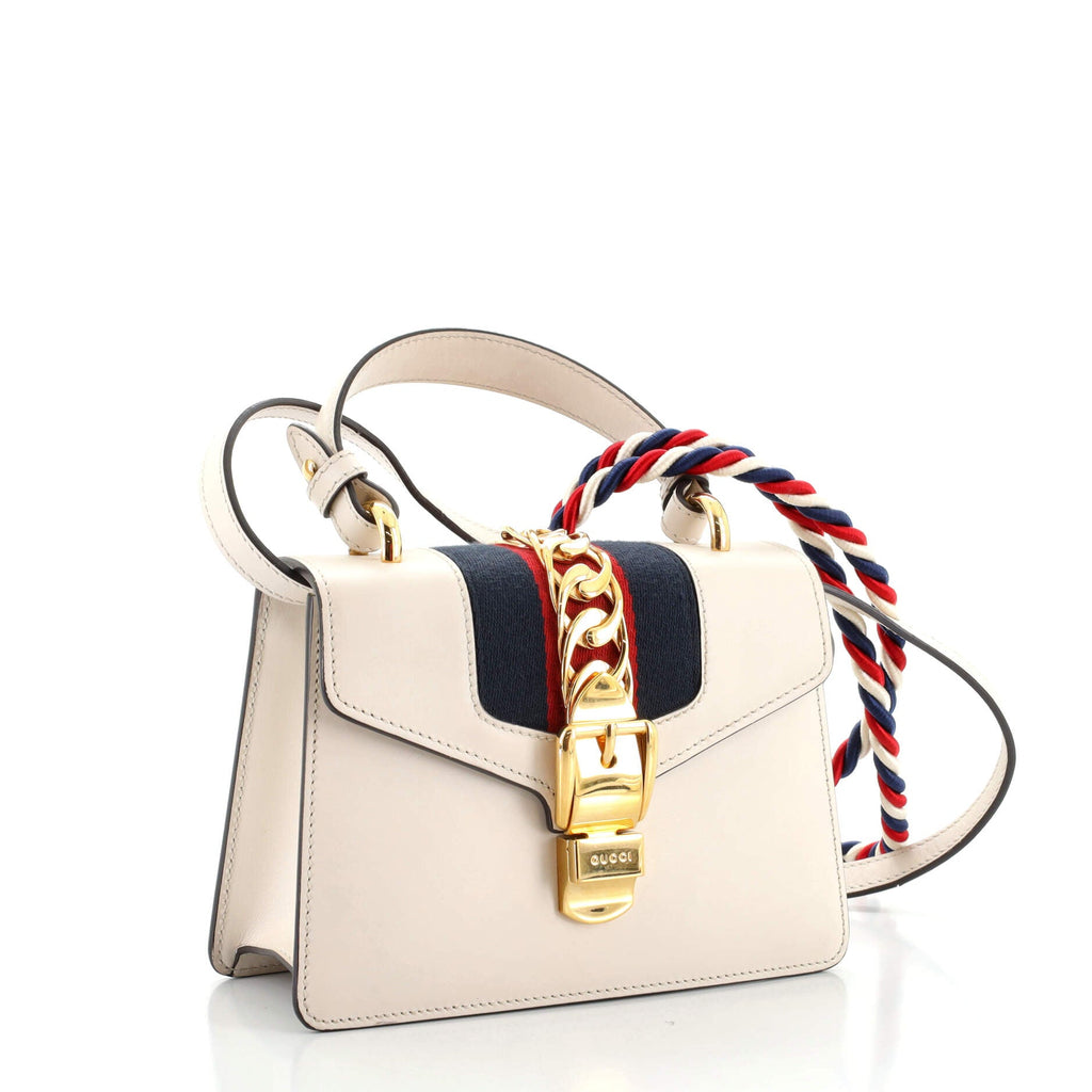 Sylvie Top Handle Bag Leather Mini
