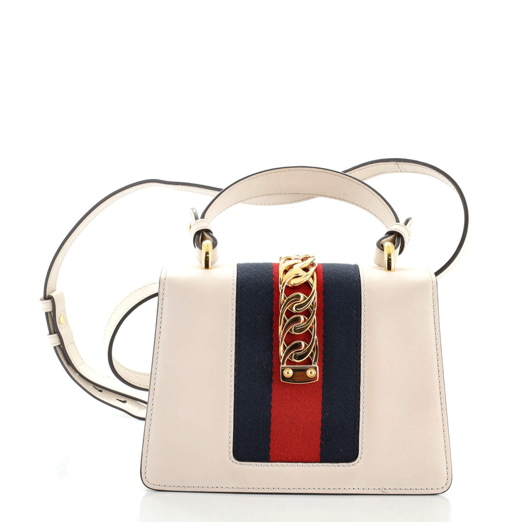 Sylvie Top Handle Bag Leather Mini