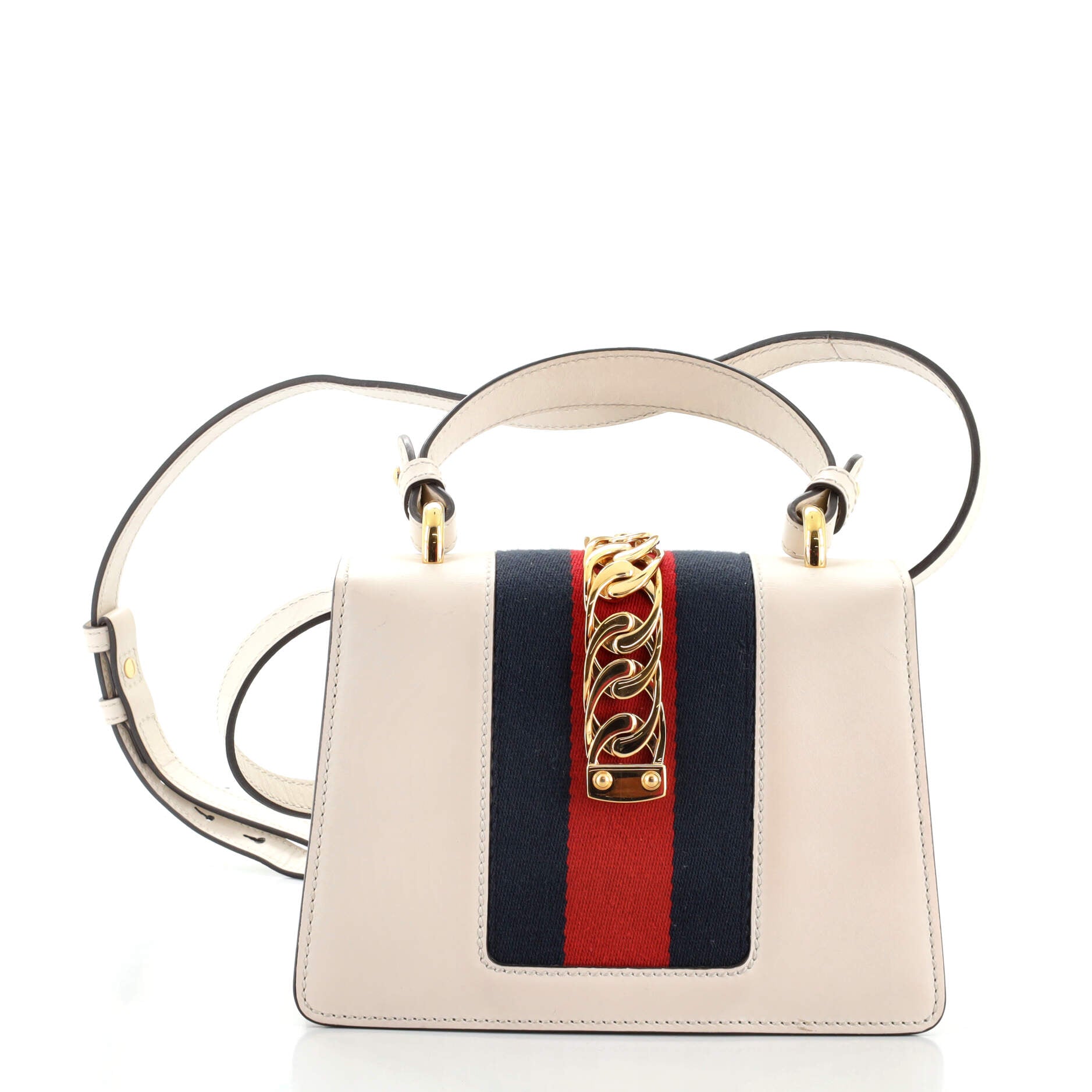 Sylvie Top Handle Bag Leather Mini