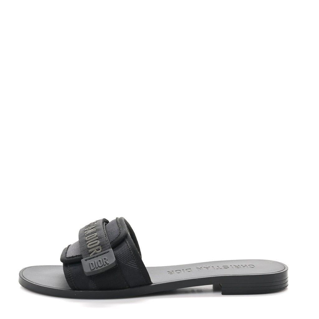 Technical Stretch Fabric Camouflage Dio(r)evolution Slide Sandals 39 Black Military