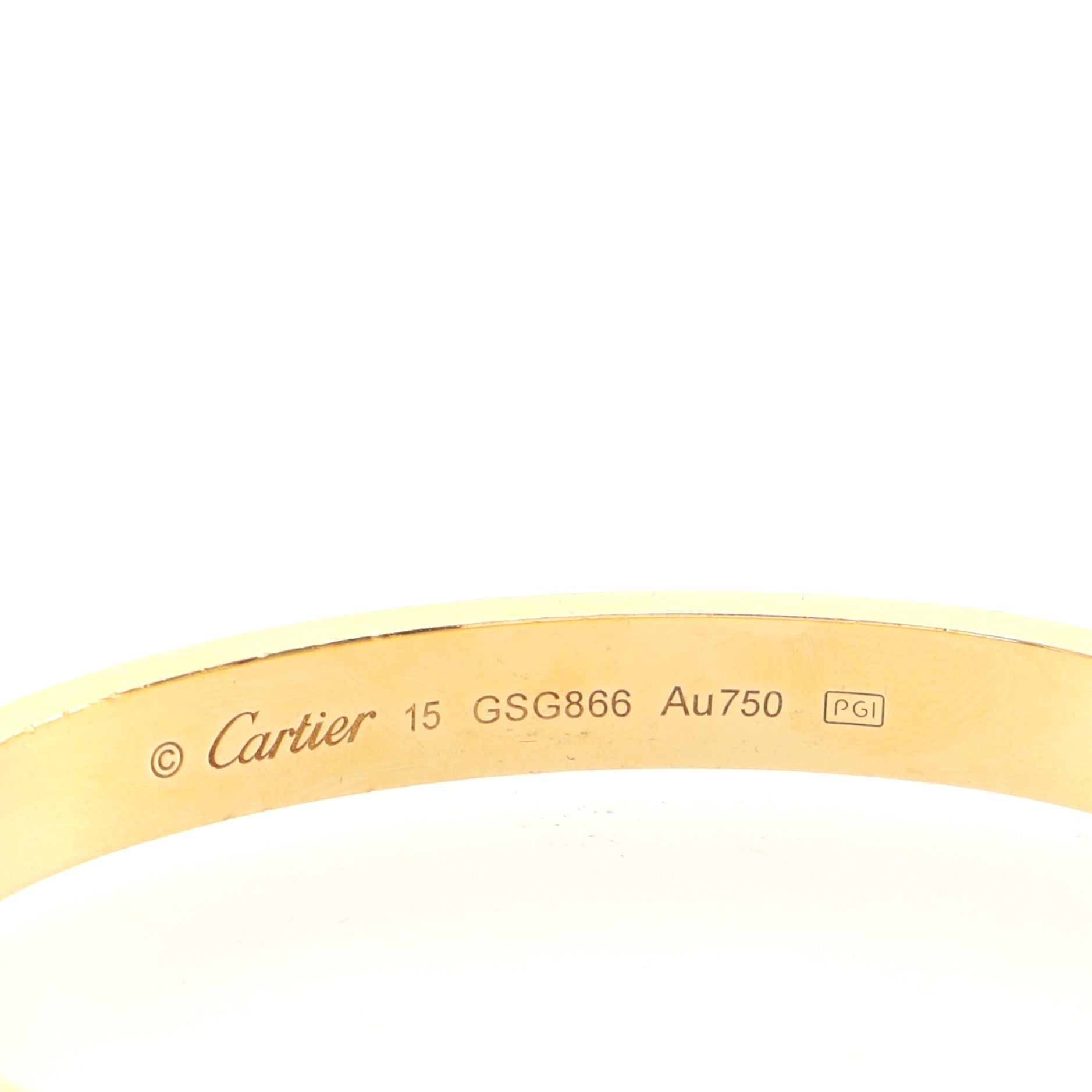 Love Bracelet 18K Yellow Gold