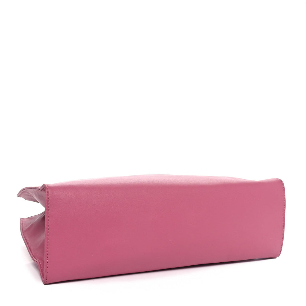 Vegan Leather Medium Shopping Bag Corned Beef