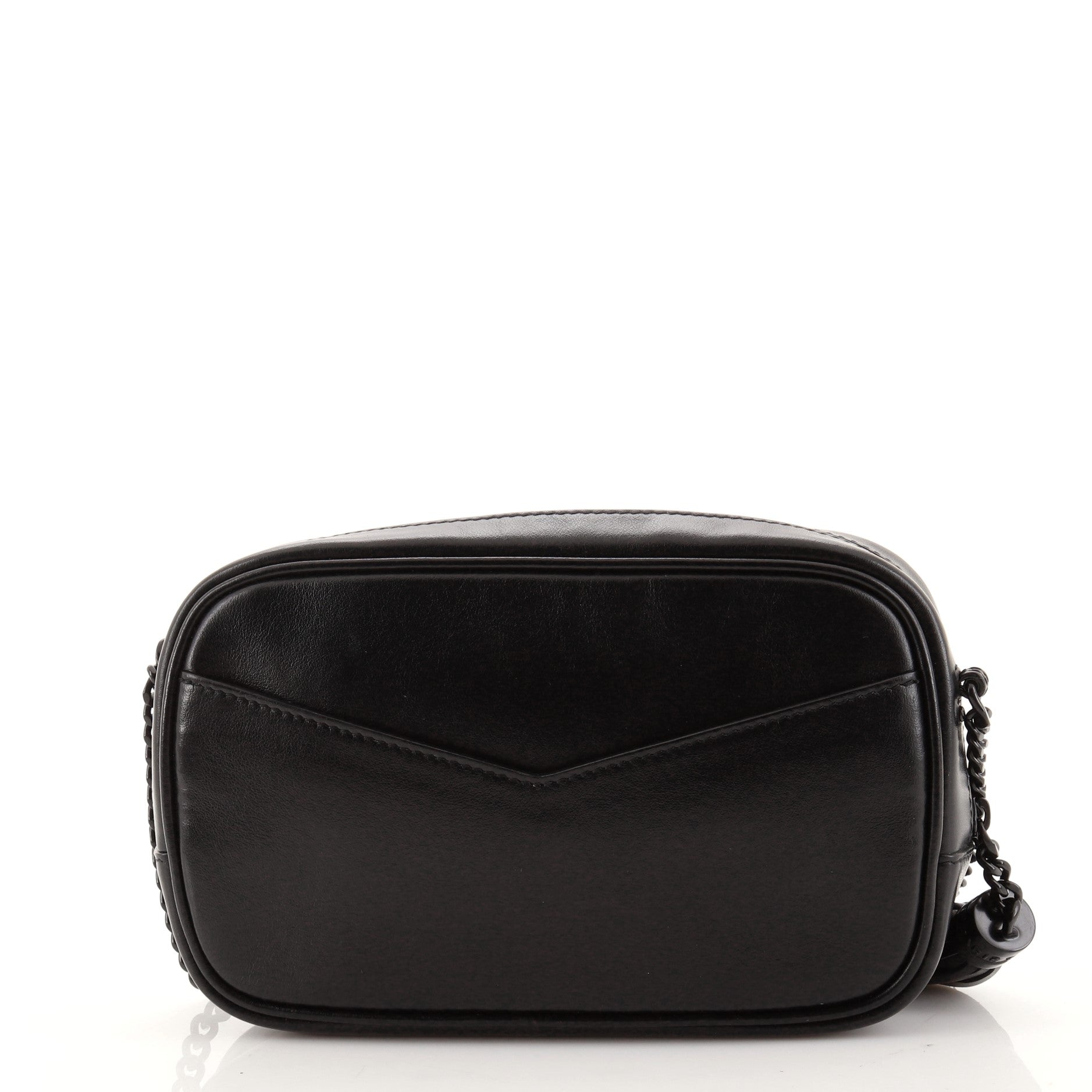 Lou Camera Bag Glitter Jacquard and Leather Mini