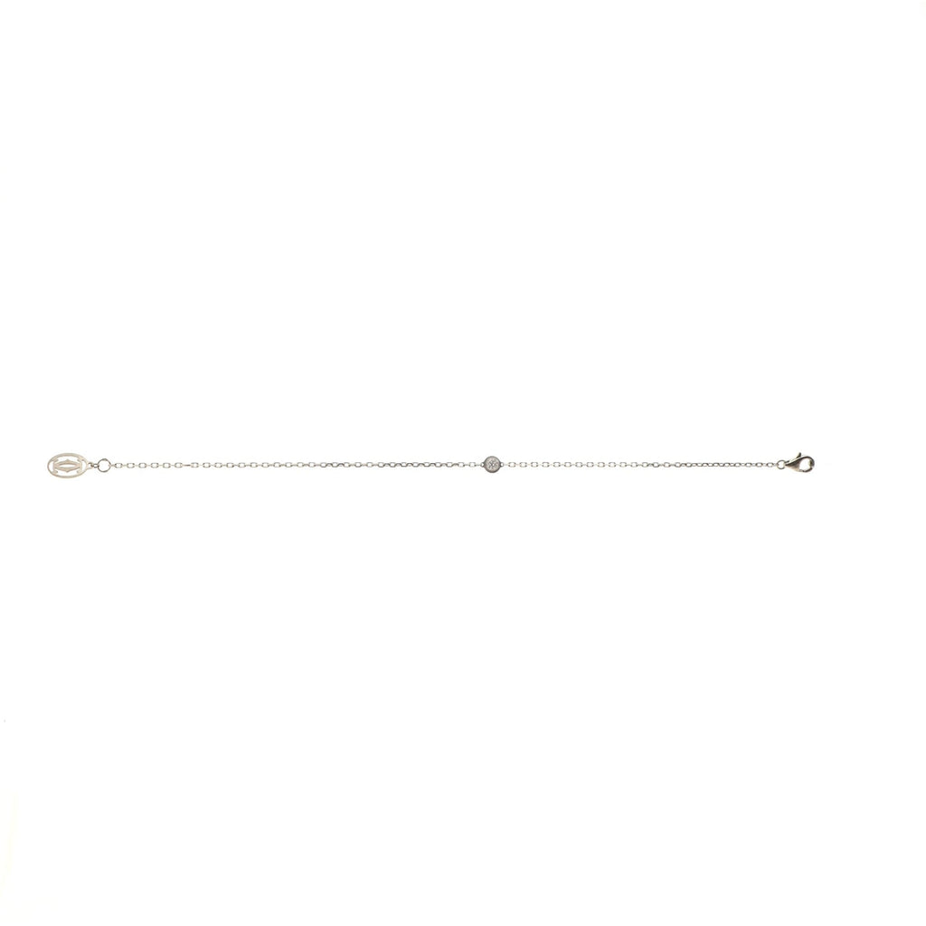 Diamants Legers Bracelet 18K White Gold and Diamond Small