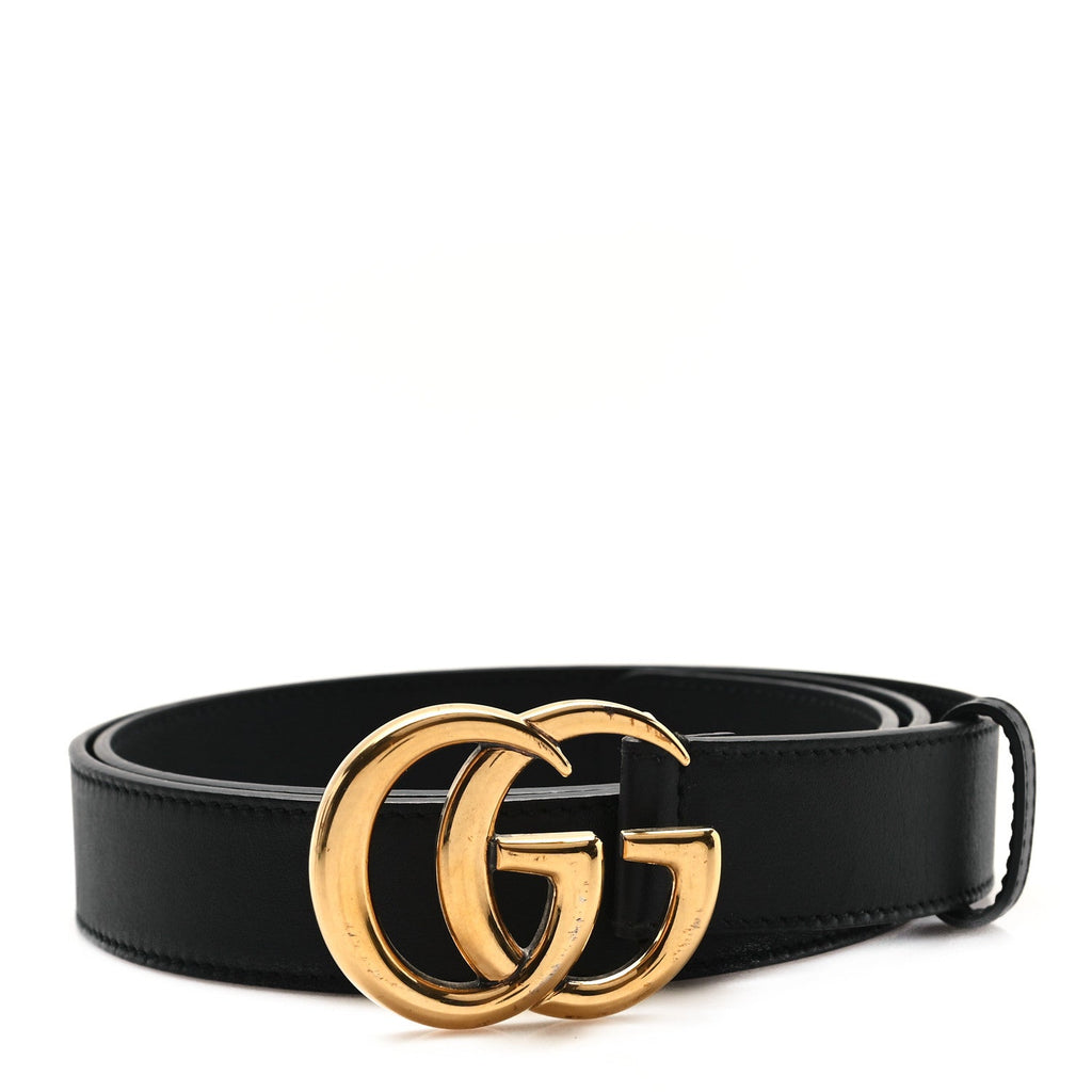 Calfskin Double G 30mm Belt 95 38 Black
