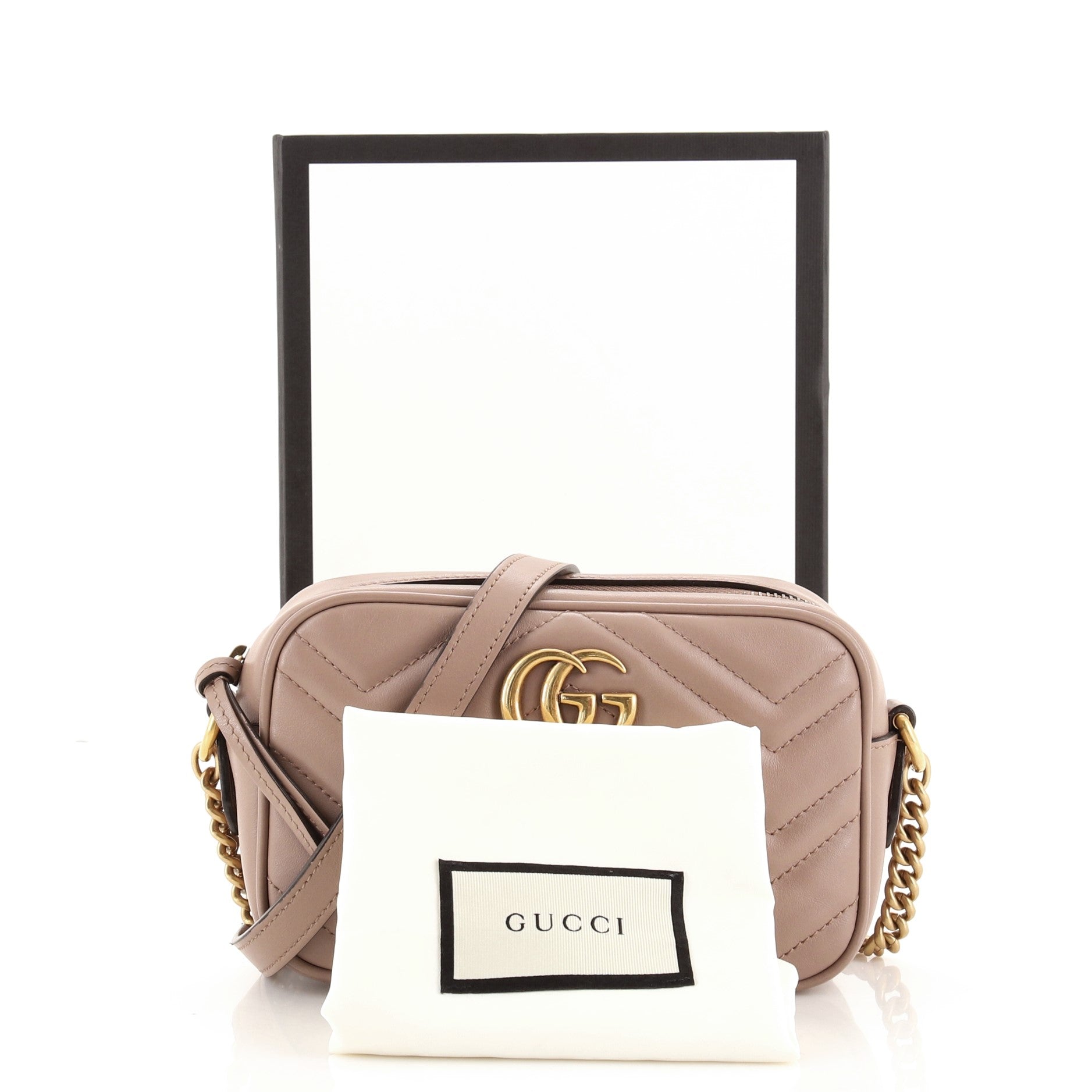 GG Marmont Shoulder Bag Matelasse Leather Mini