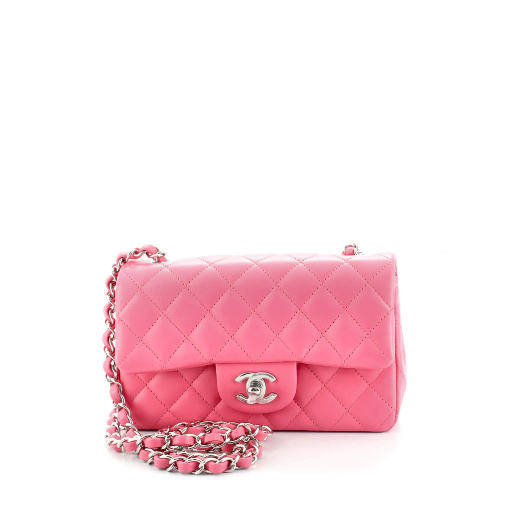 Classic Single Flap Bag Quilted Lambskin Mini