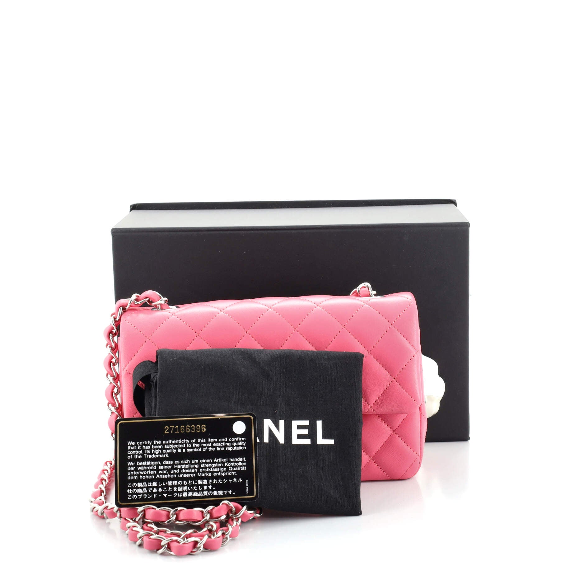 Classic Single Flap Bag Quilted Lambskin Mini