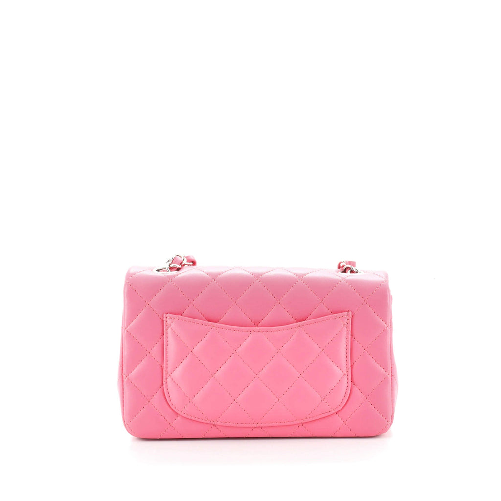 Classic Single Flap Bag Quilted Lambskin Mini