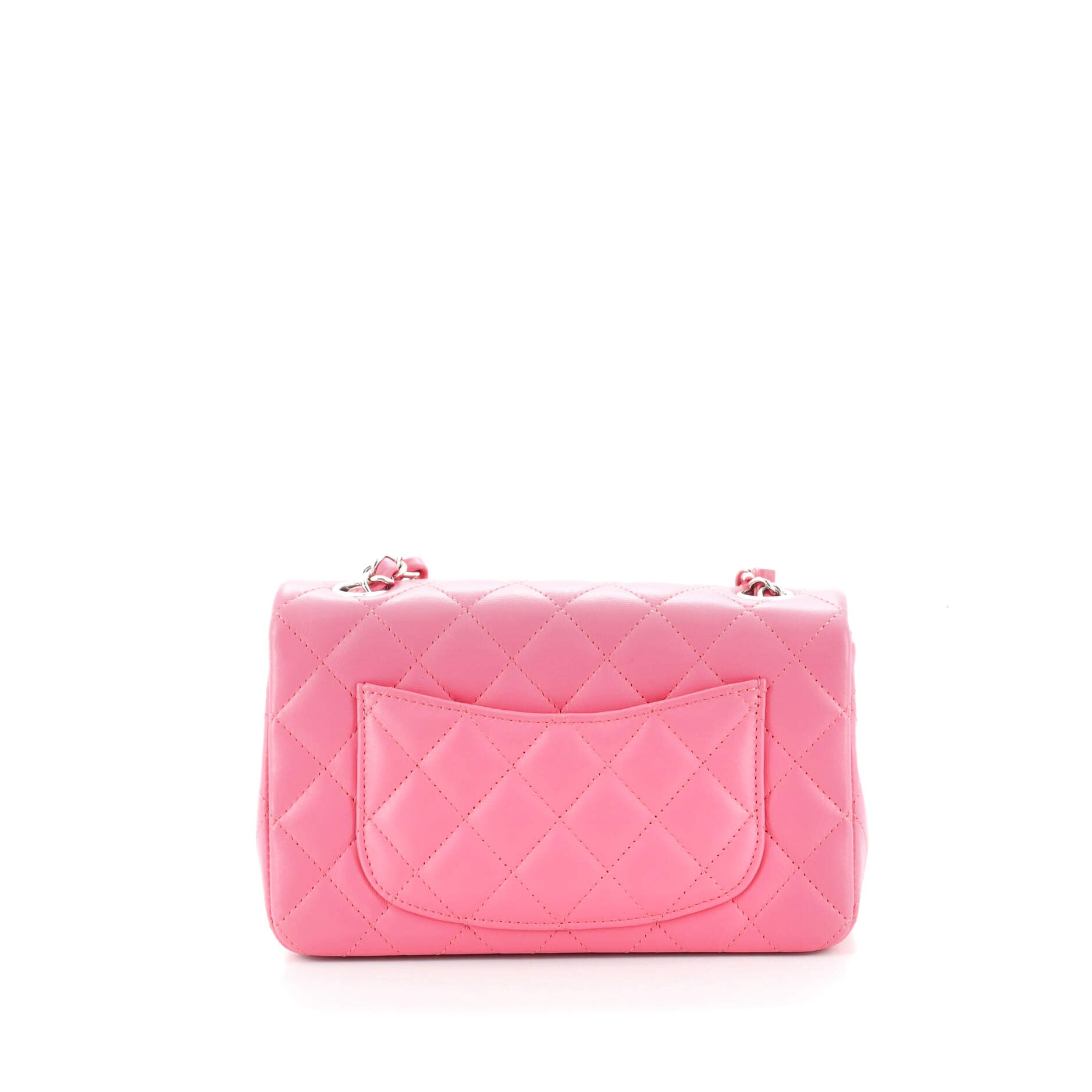 Classic Single Flap Bag Quilted Lambskin Mini