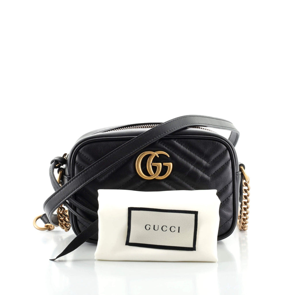 GG Marmont Shoulder Bag Matelasse Leather Mini