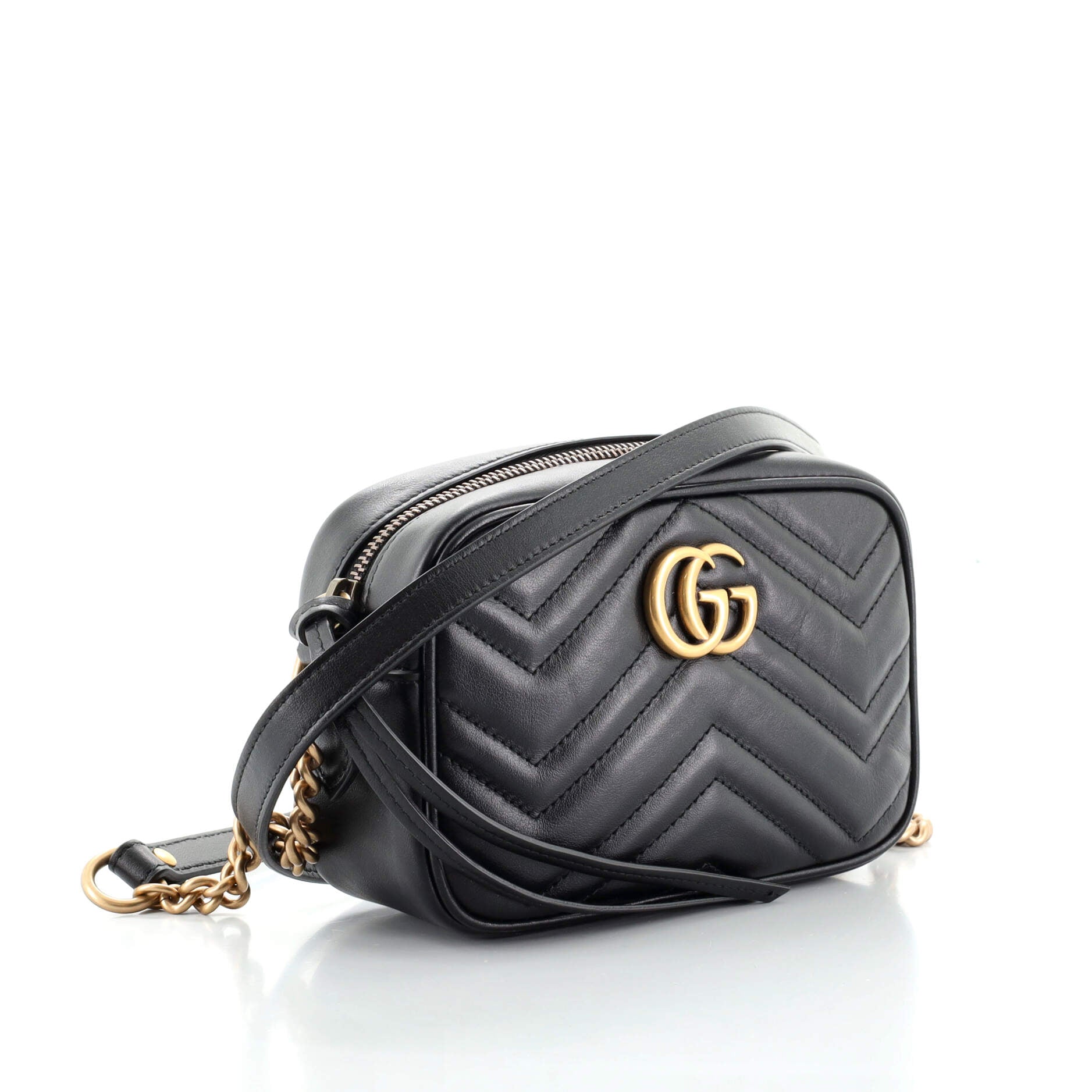 GG Marmont Shoulder Bag Matelasse Leather Mini