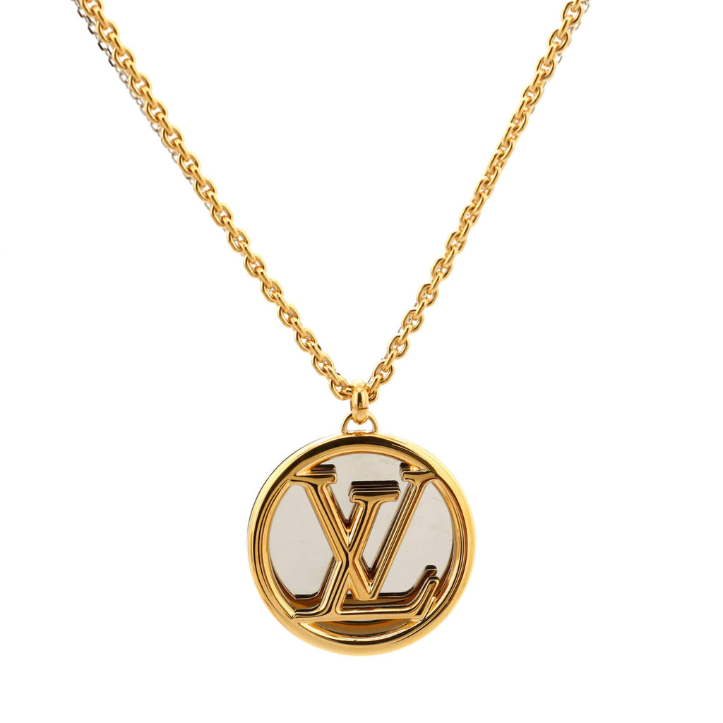 Louise Long Necklace Metal