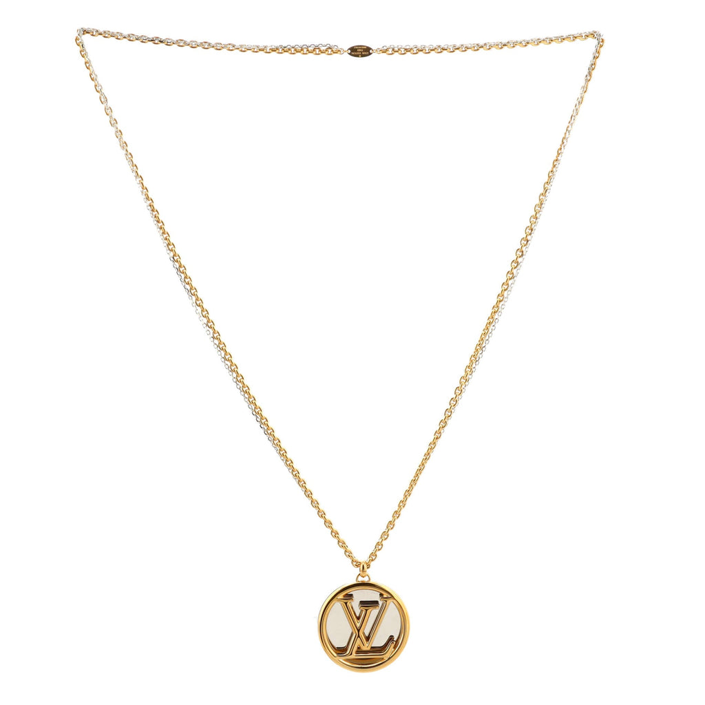 Louise Long Necklace Metal