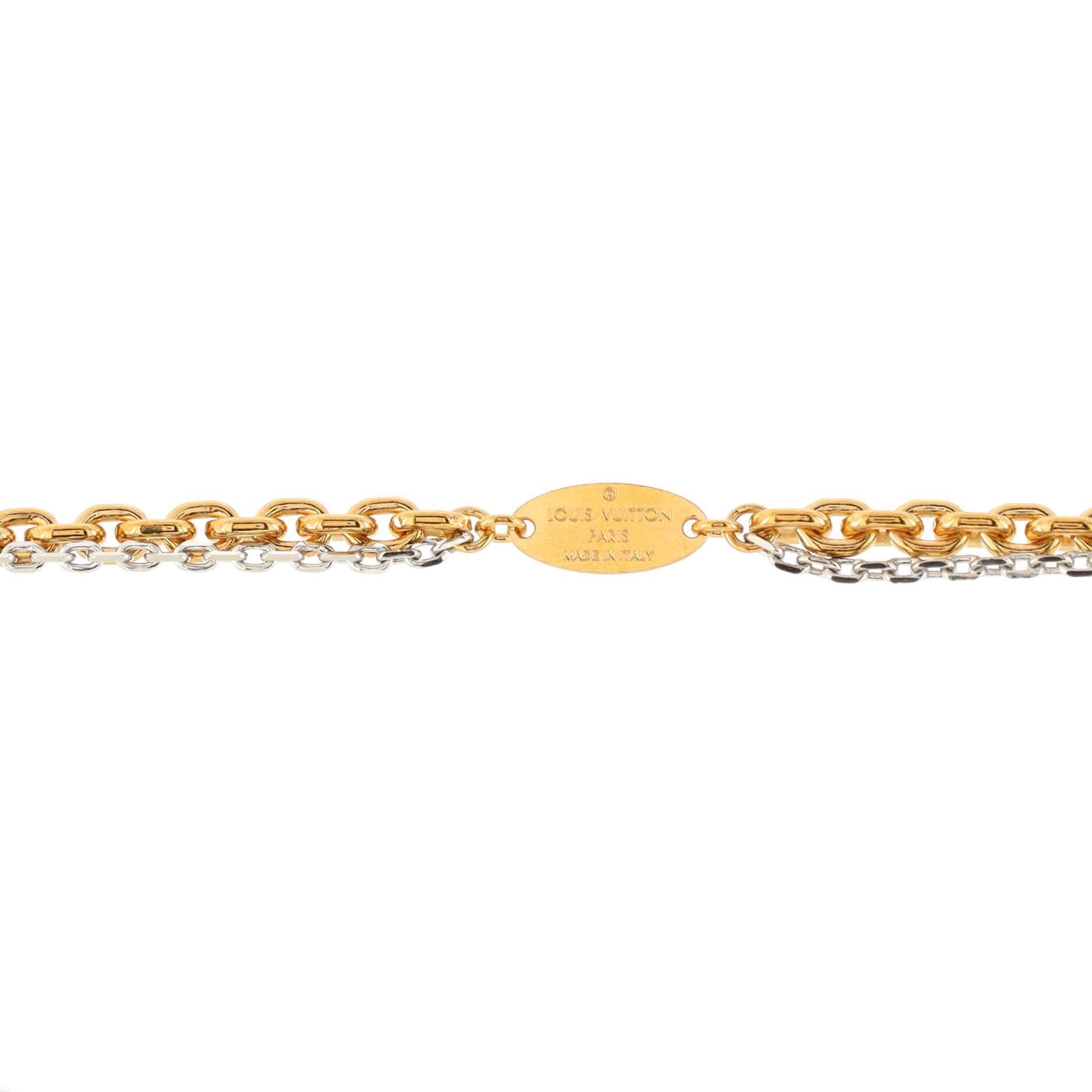 Louise Long Necklace Metal