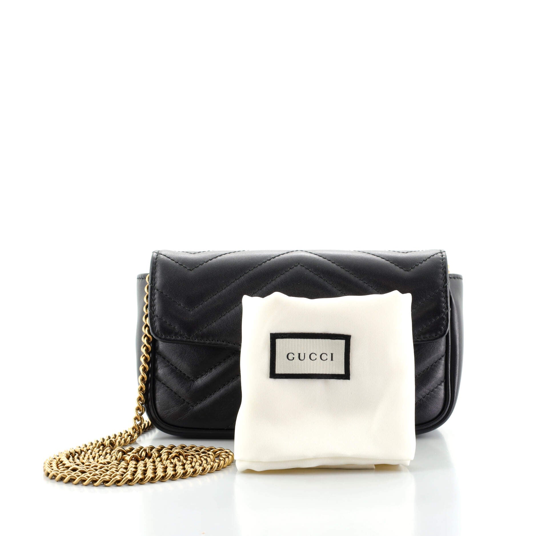 GG Marmont Flap Bag Matelasse Leather Super Mini